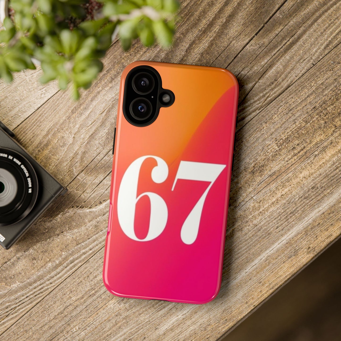 "67" Mobile Phone Case