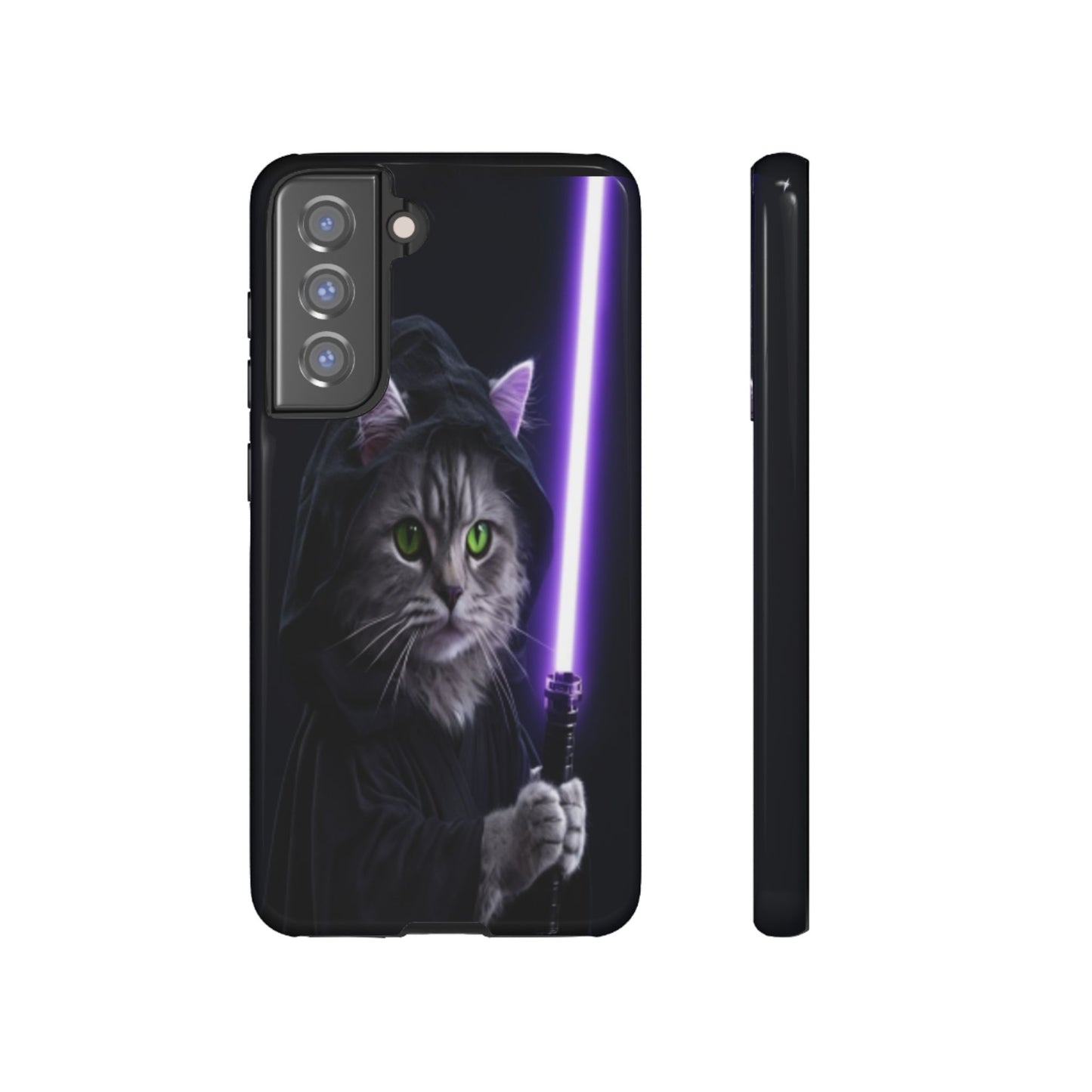 "Jedi Whisker" Mobile Phone Case (purple)
