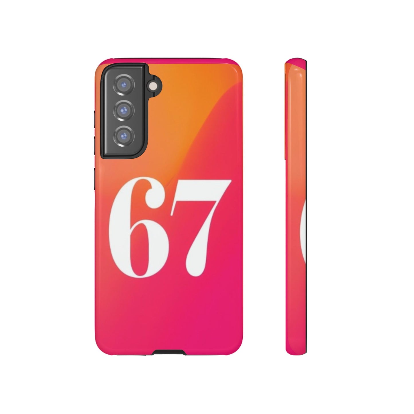 "67" Mobile Phone Case