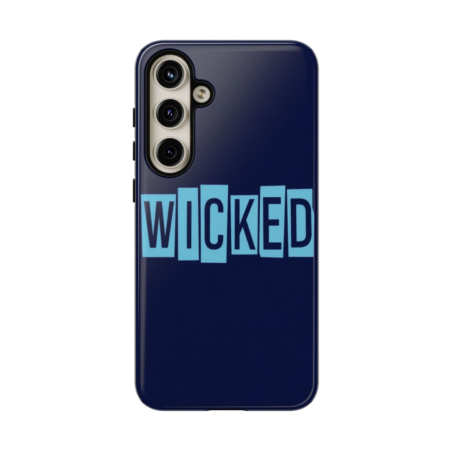 "Wicked" Mobile Phone Case (blue)