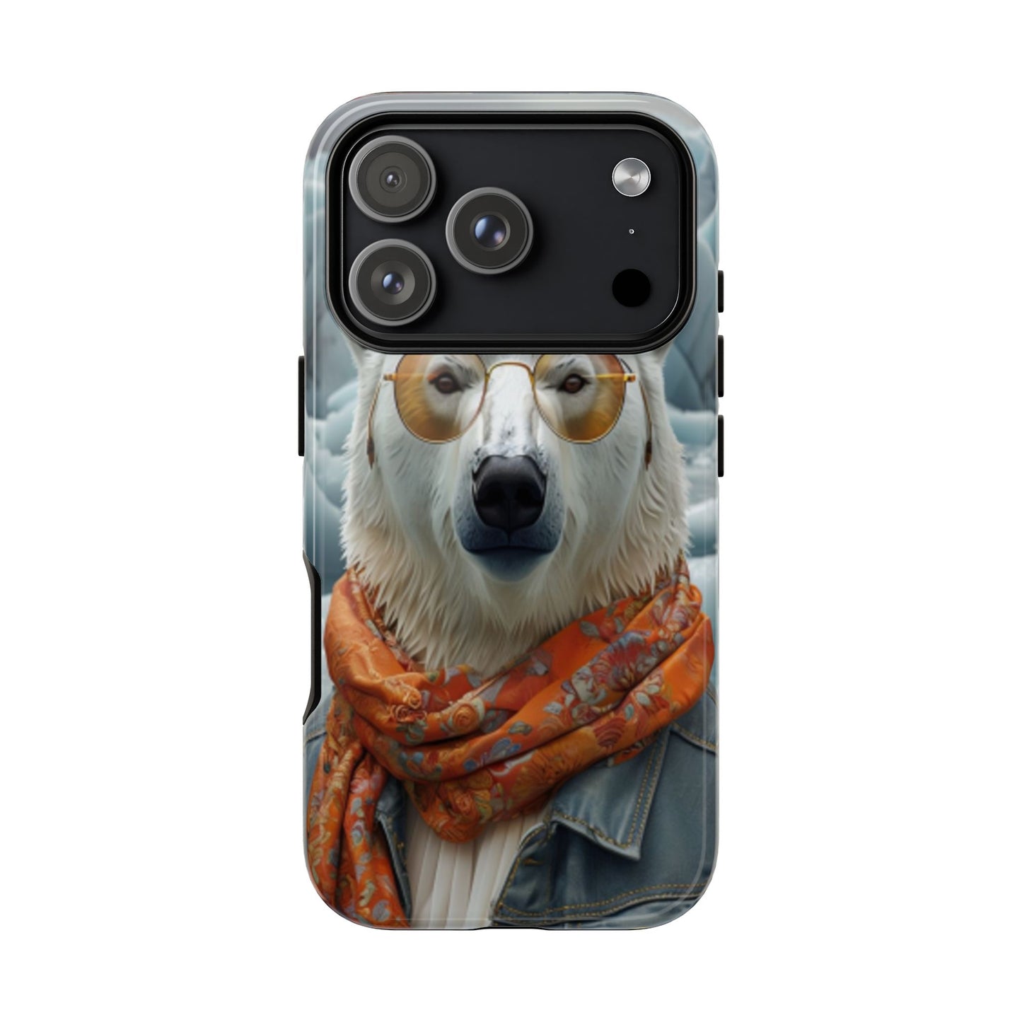 "Urban Zen Polar Bear" Mobile Phone Case