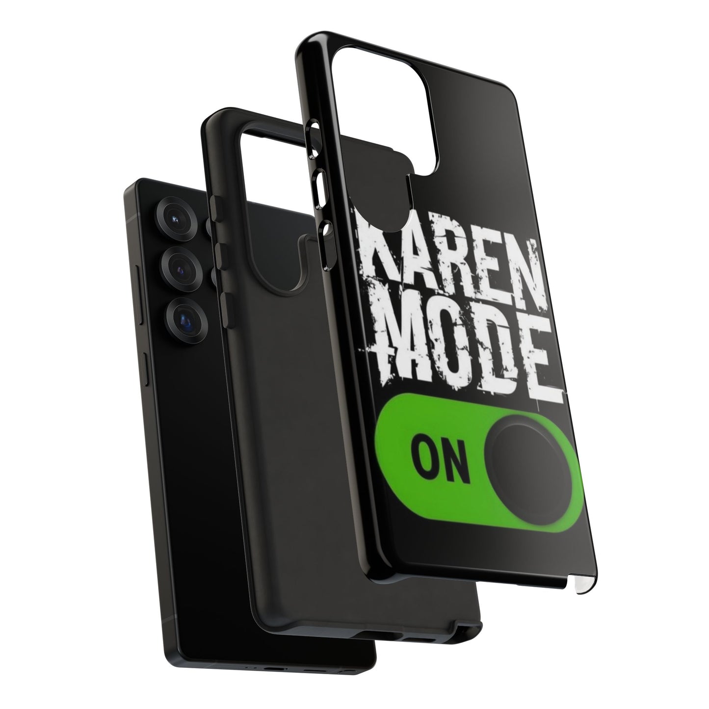 "Karen Mode On" Mobile Phone Case (green)