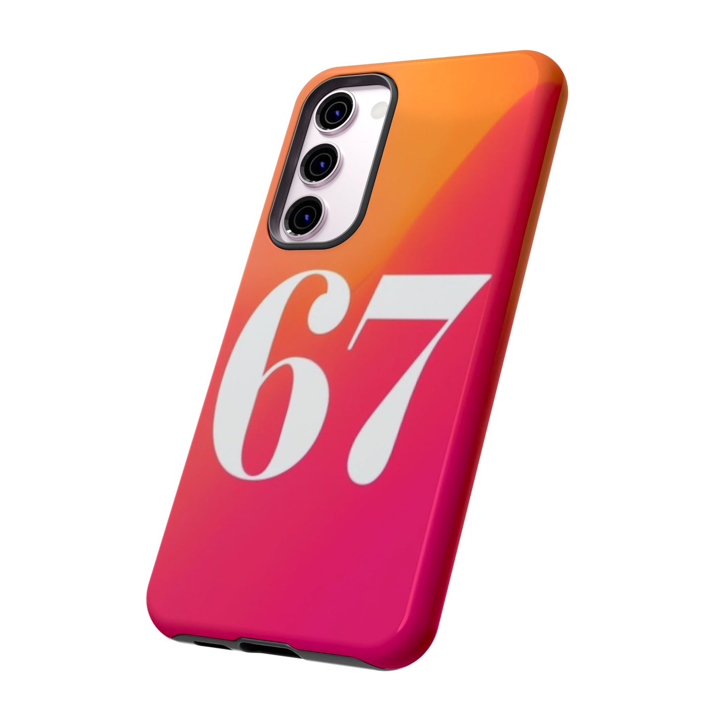 "67" Mobile Phone Case
