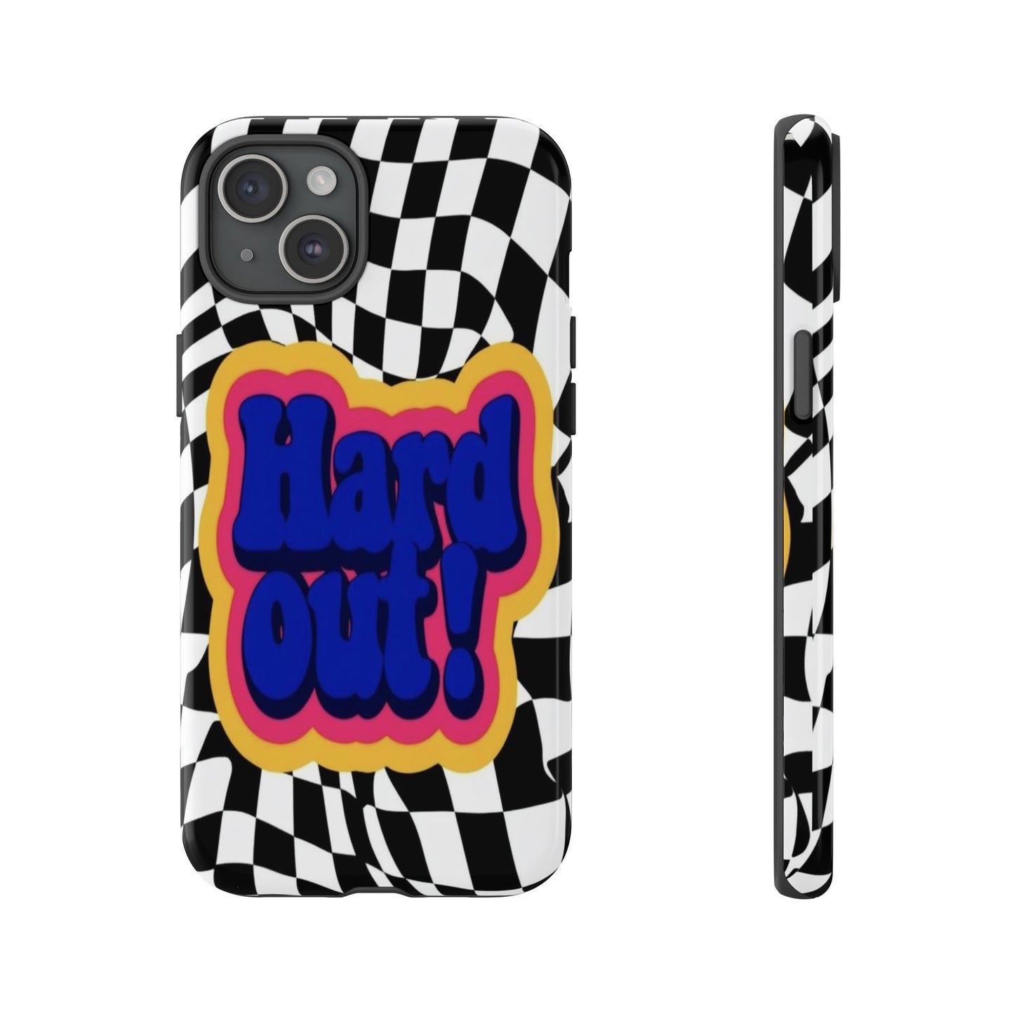 "Hard Out" Mobile Phone Case (blue)