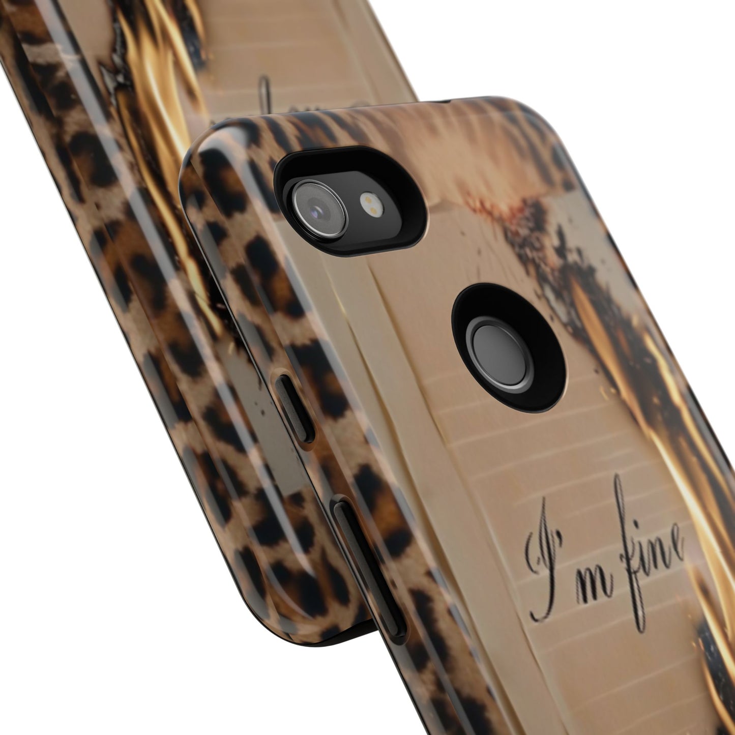 "I Am Fine" Mobile Phone Case