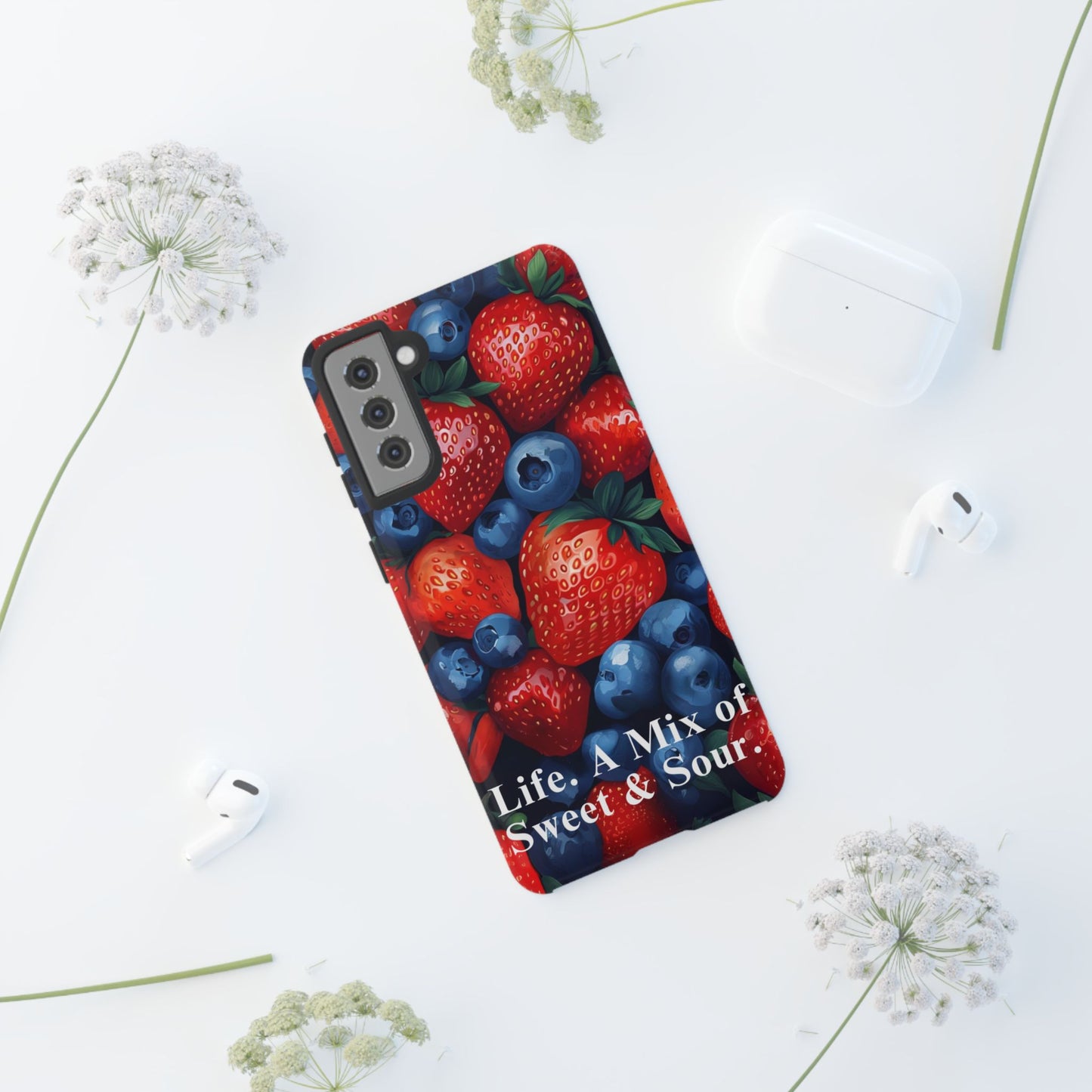 "Life. A Mix of Sweet and Sour" Mobile Phone Case