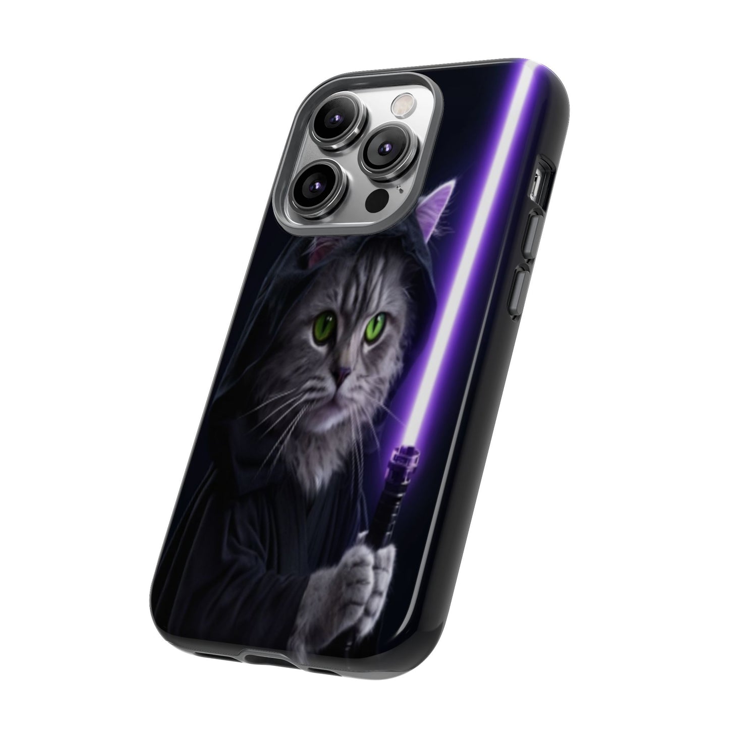 "Jedi Whisker" Mobile Phone Case (purple)