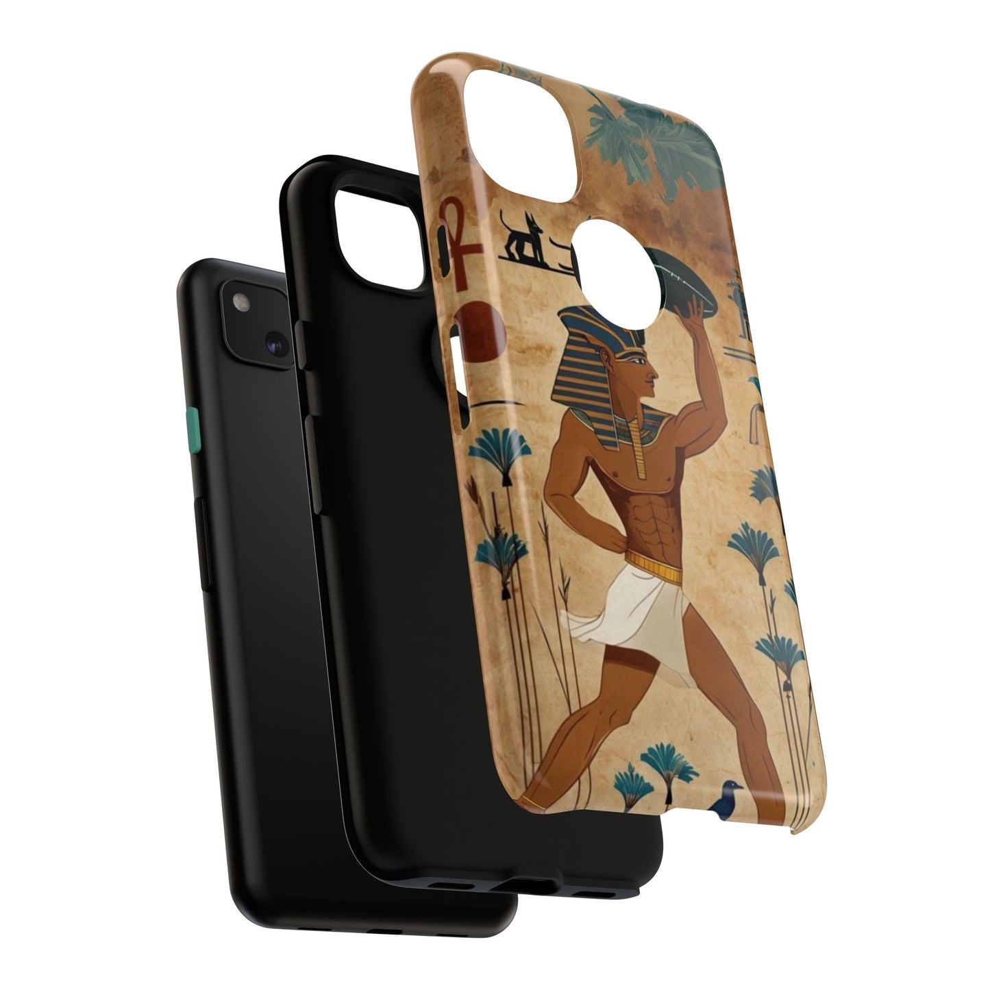 "Tutankhaman Takes the Pass" Mobile Phone Case