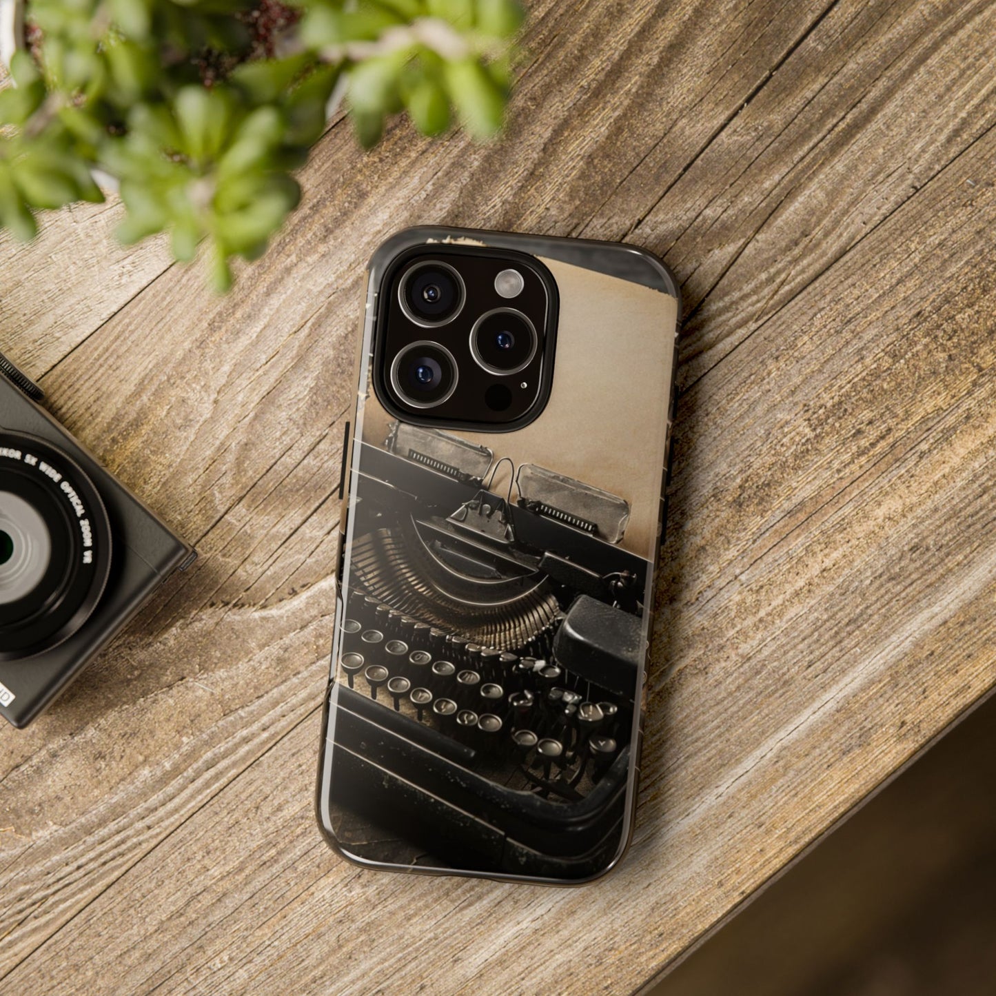 "Fade in. A Writer at the Cusp of Genius" Mobile Phone Case
