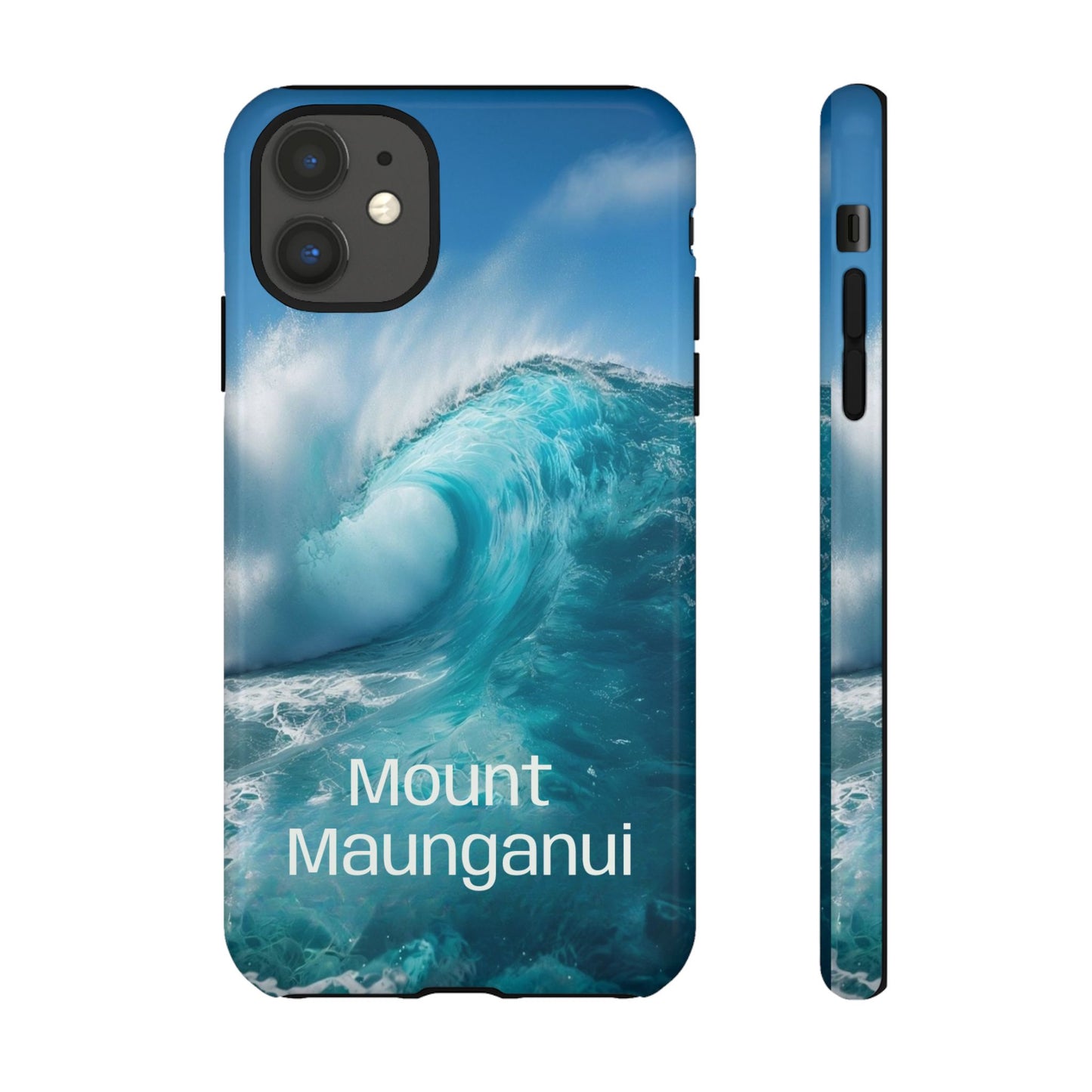 "Mount Maunganui" Mobile Phone Case (green)