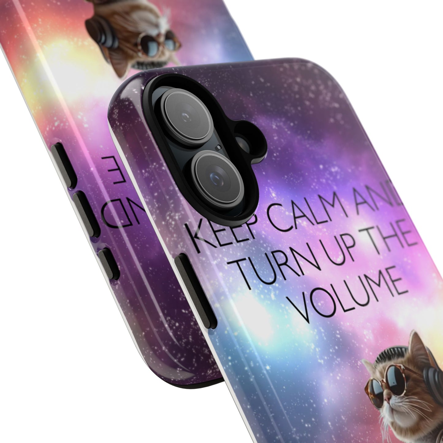 "Keep calm and turn up the Volume" Mobile Phone Case (mix)