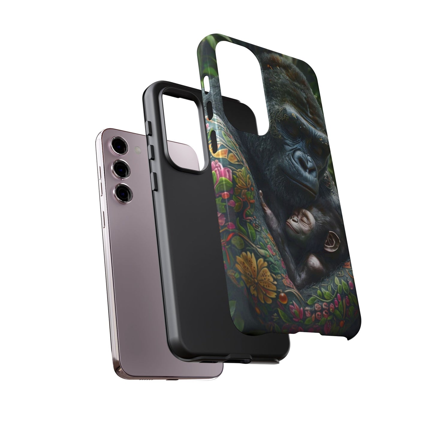 "Strength meets Selfless" Mobile Phone Case