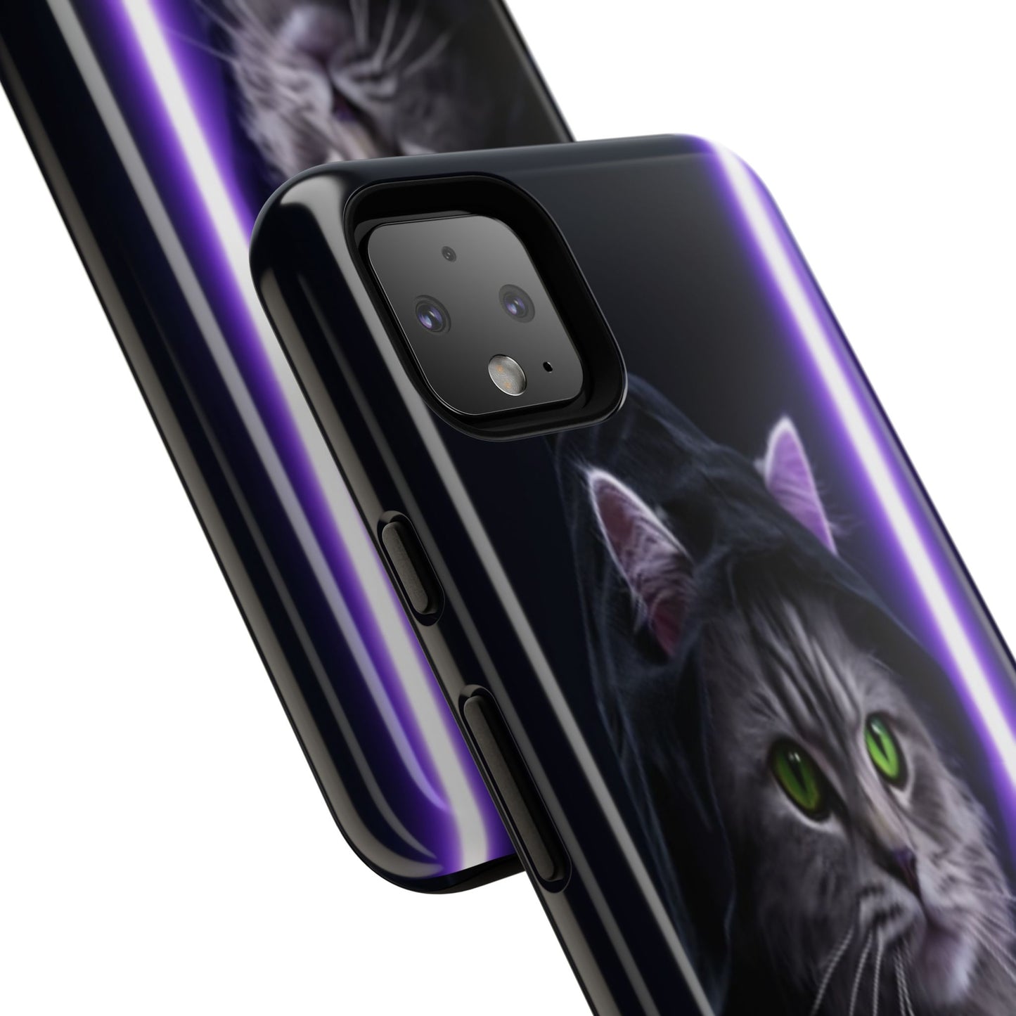 "Jedi Whisker" Mobile Phone Case (purple)