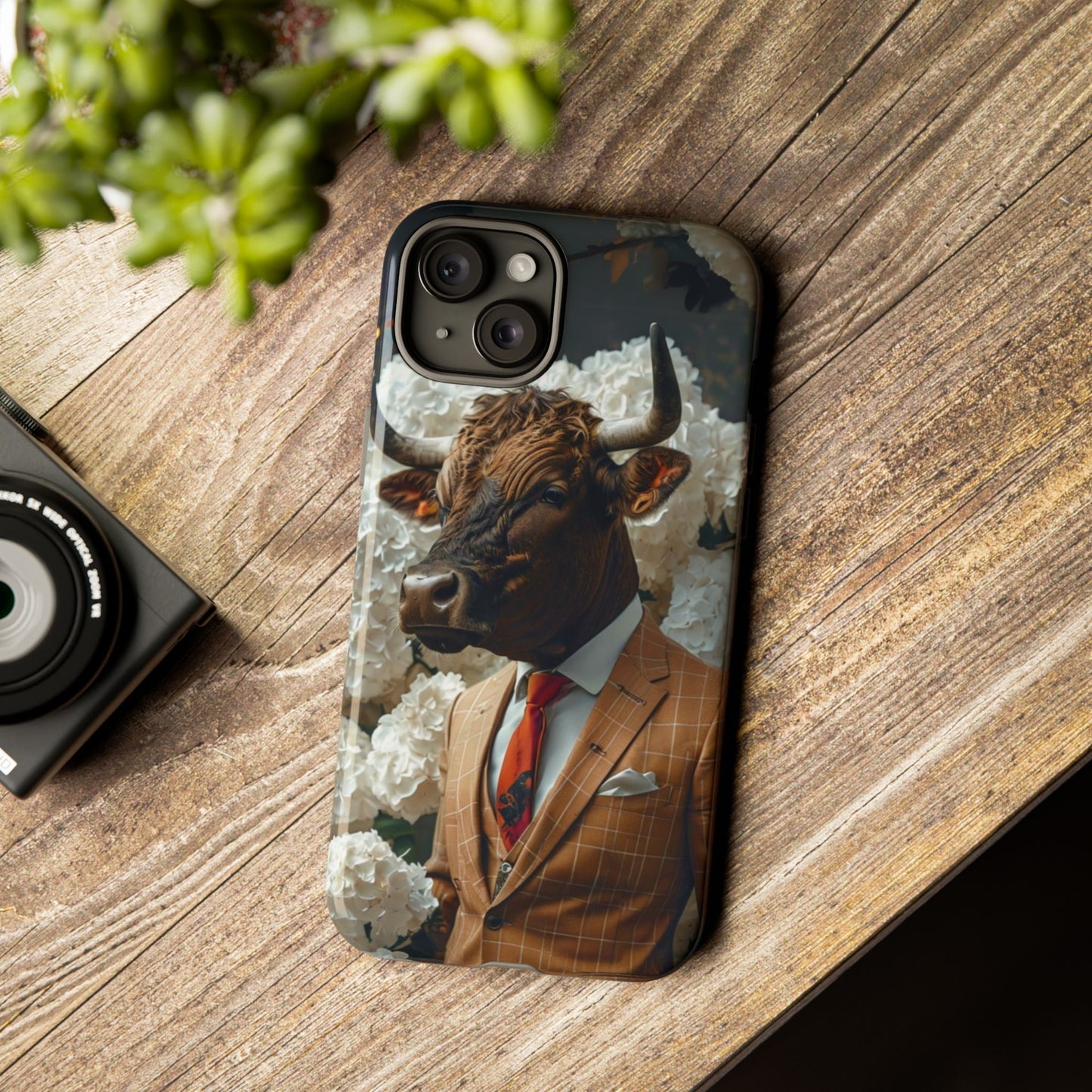 "The Genteel Bull" Mobile Phone Case