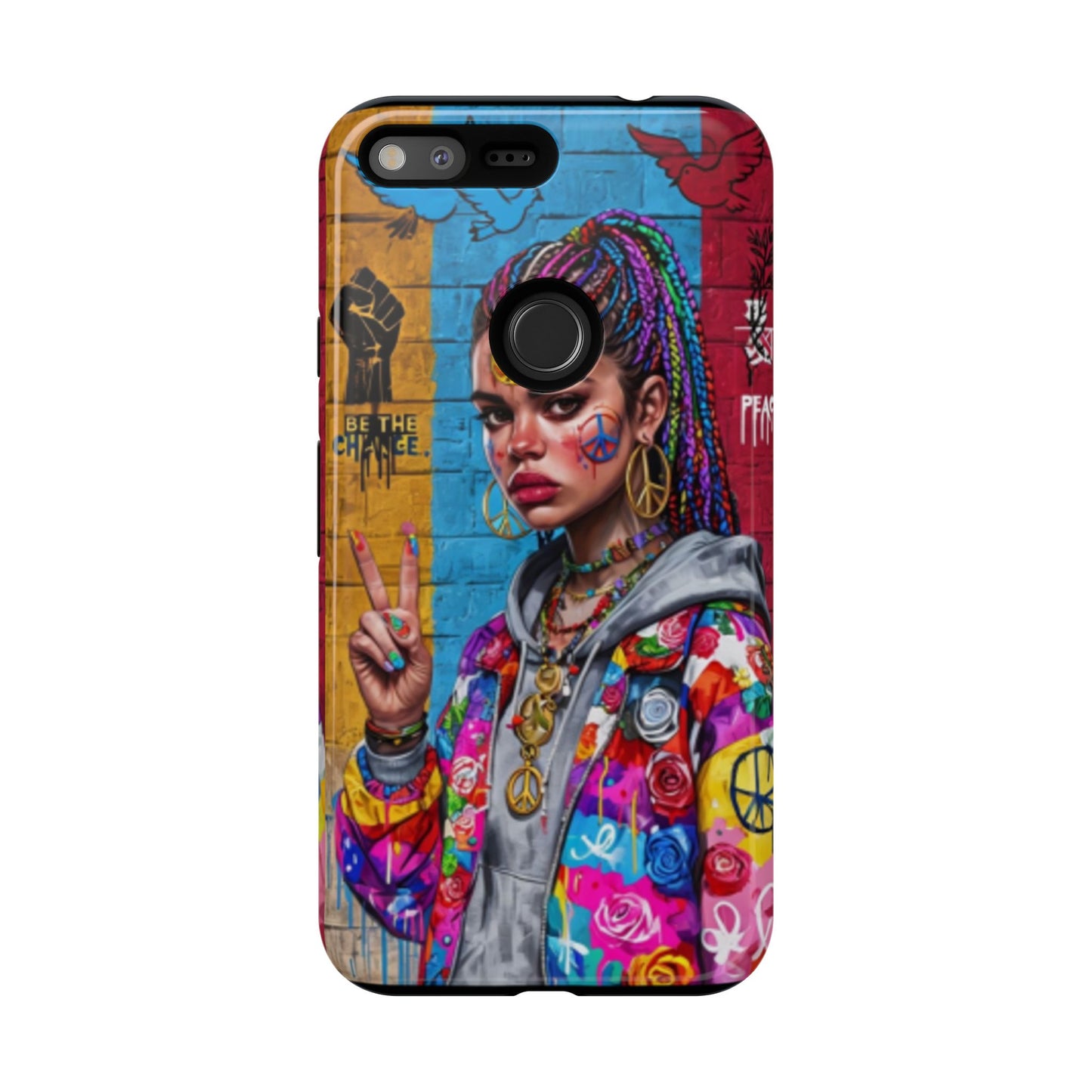 "Create Peace" Mobile Phone Case