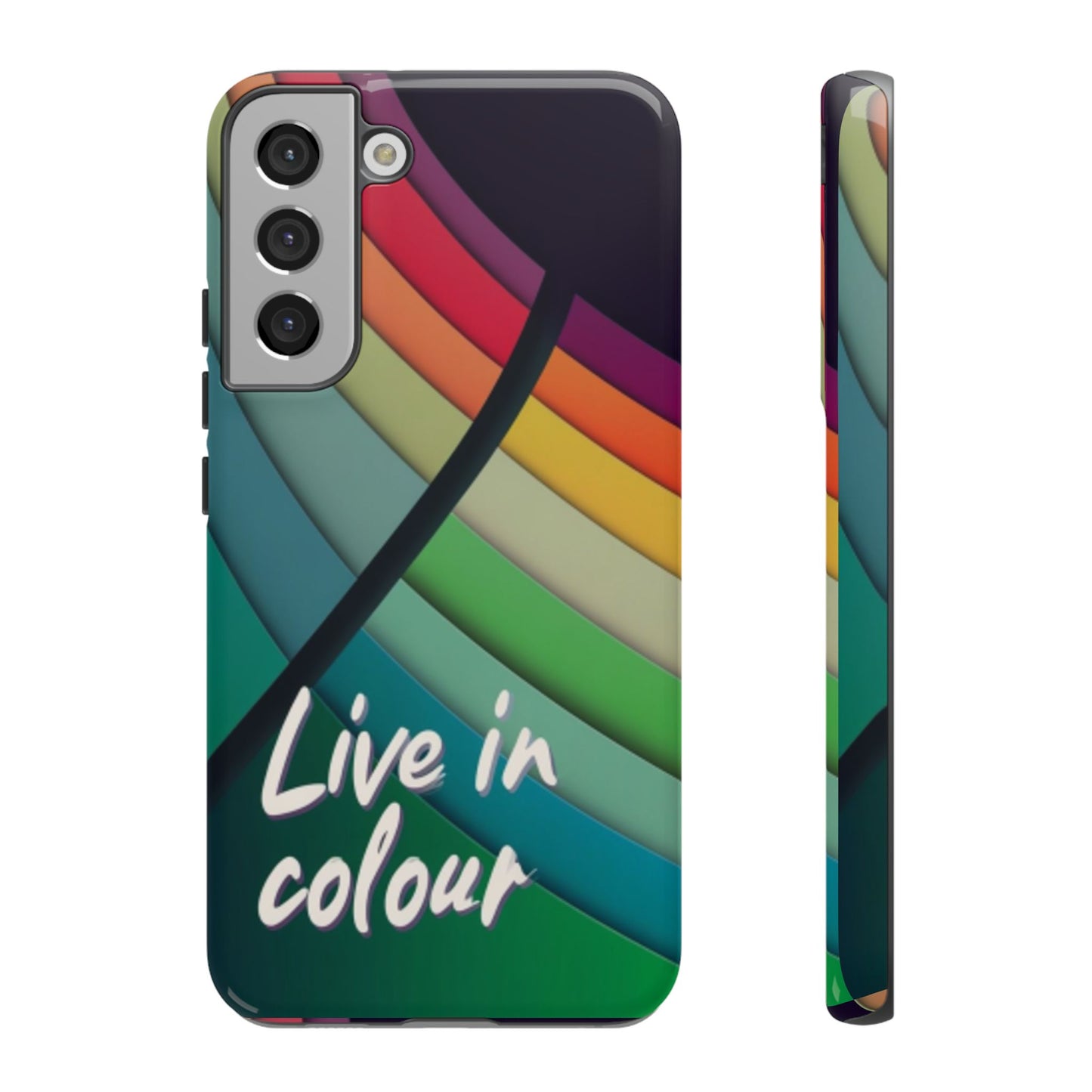 "Live in Colour" Mobile Phone Case