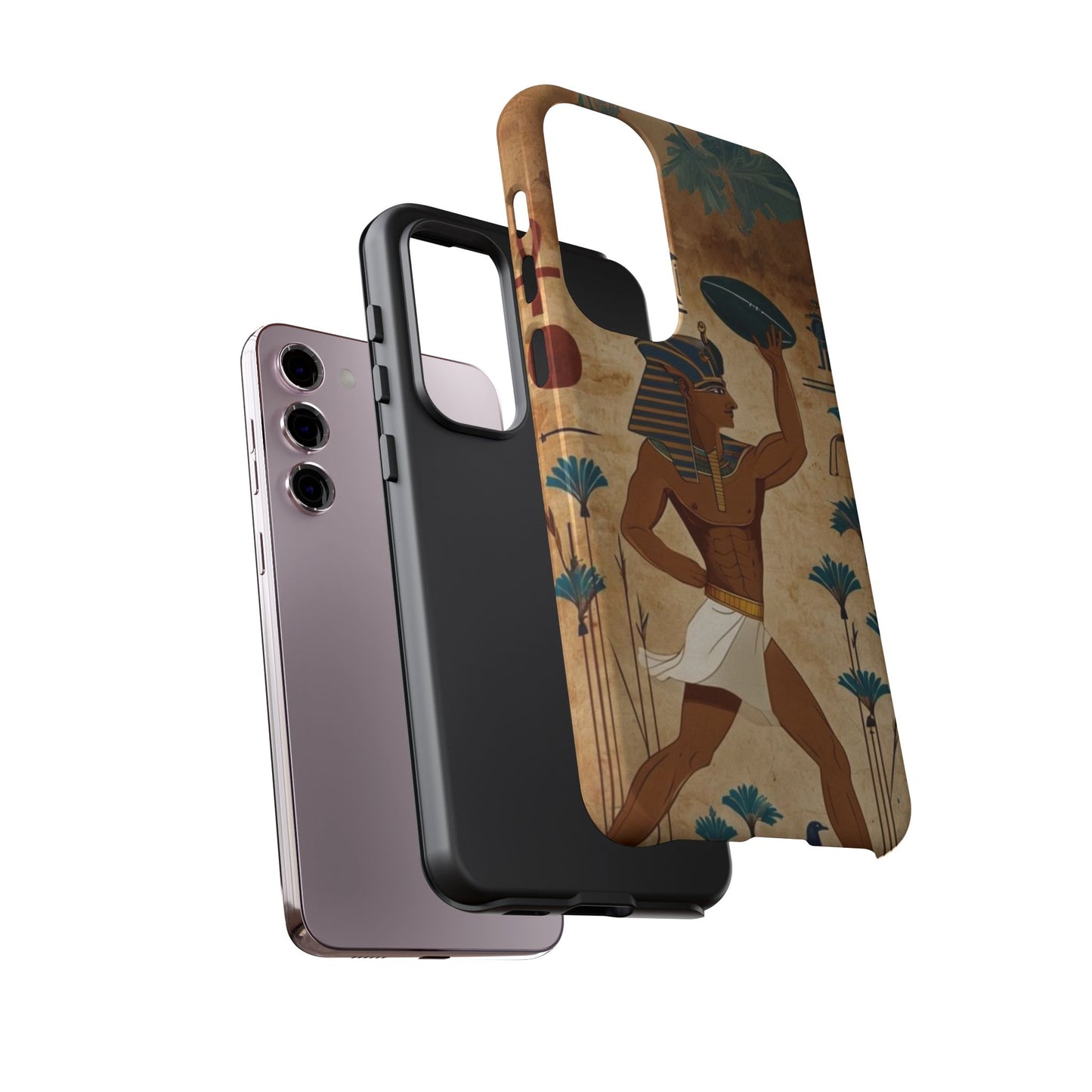 "Tutankhaman Takes the Pass" Mobile Phone Case