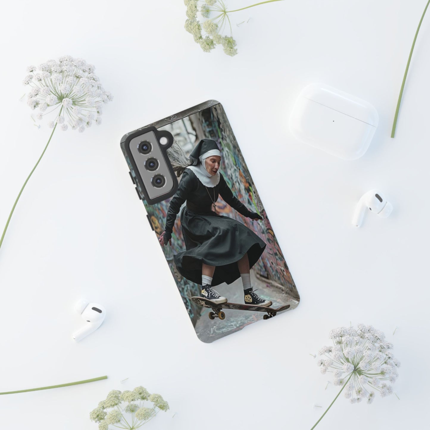 "Life is Short.  Do not judge a book by its Habit" Mobile Phone Case