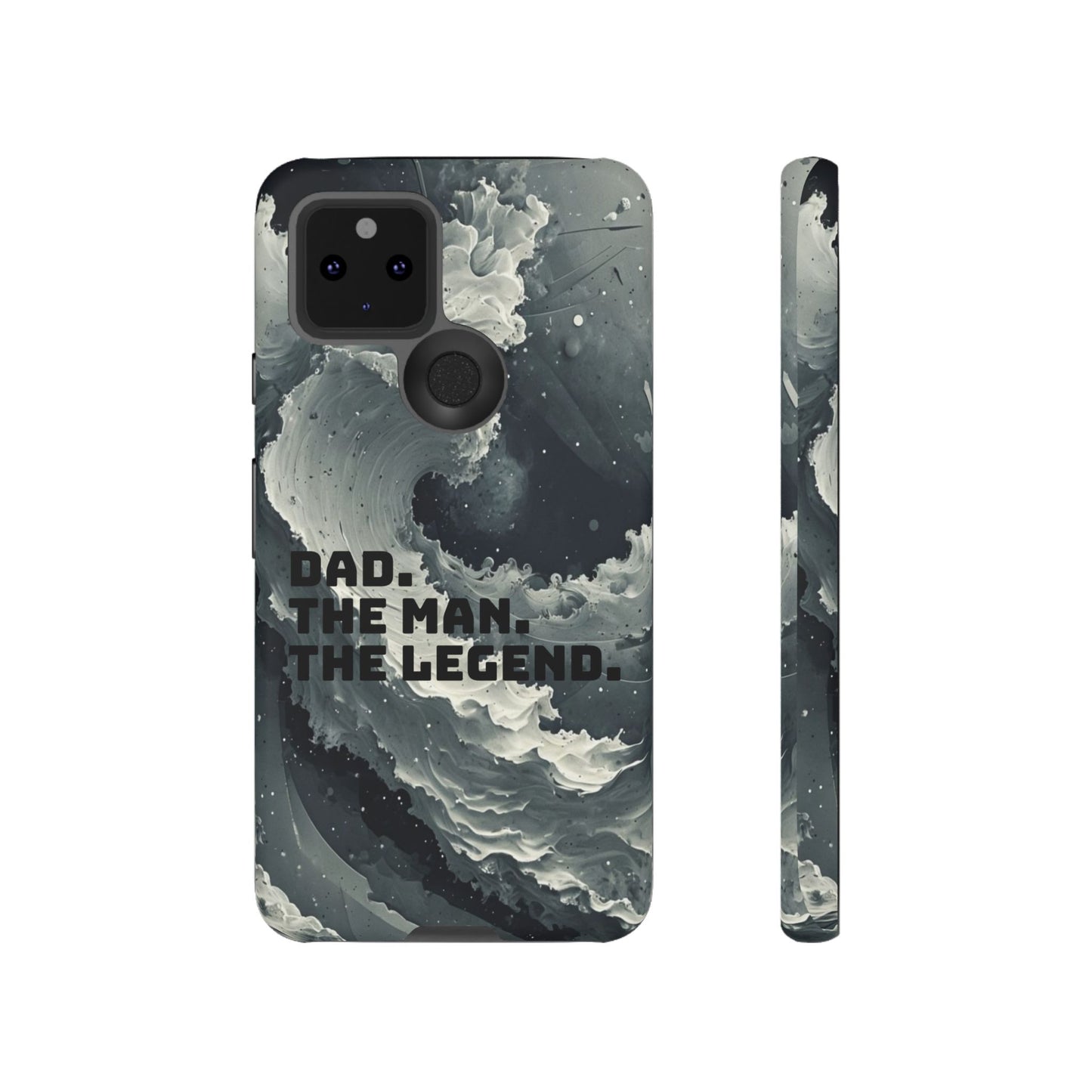 "Dad. The Man. The Legend" Mobile Phone Case (grey)