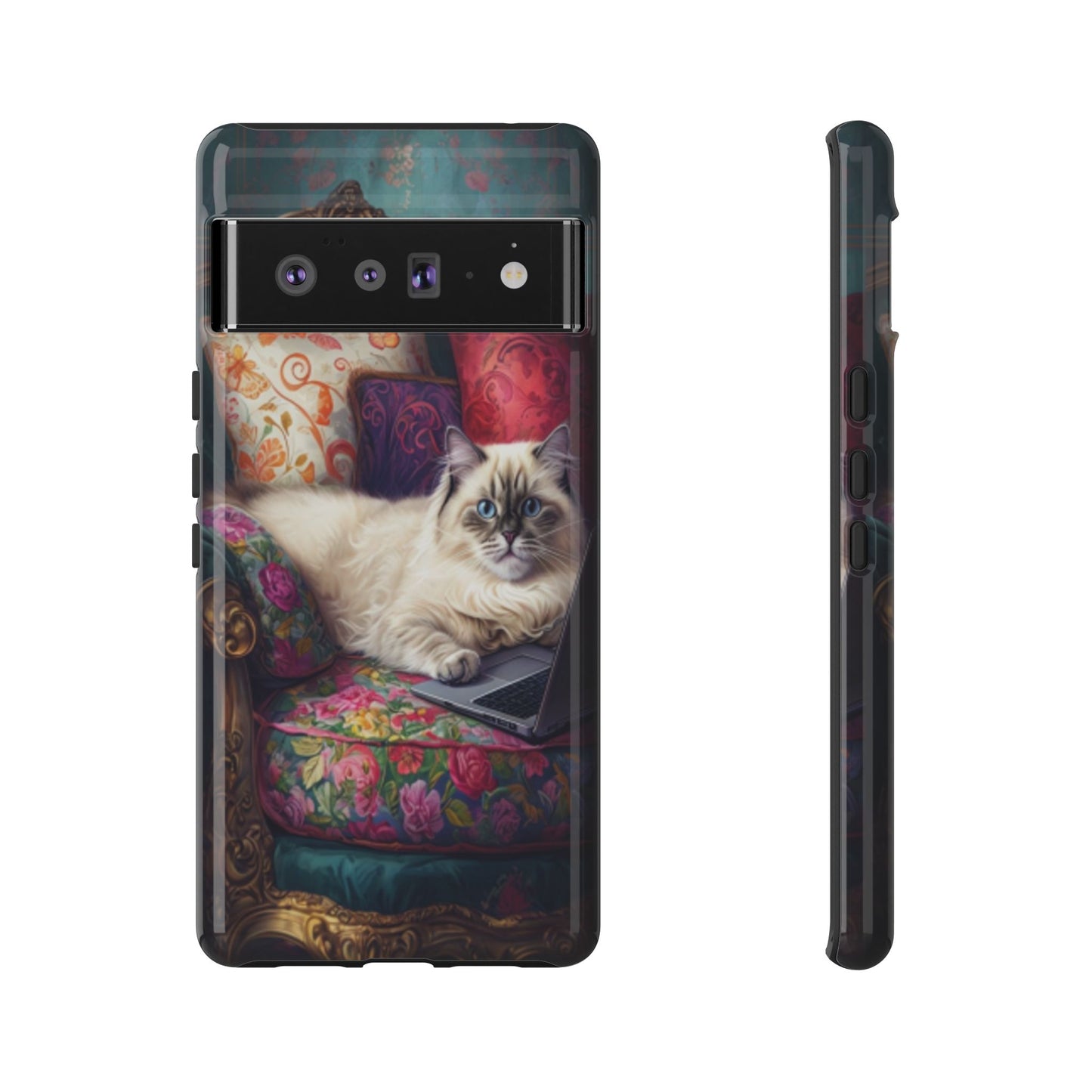 "Purr-sian Productivity" Mobile Phone Case