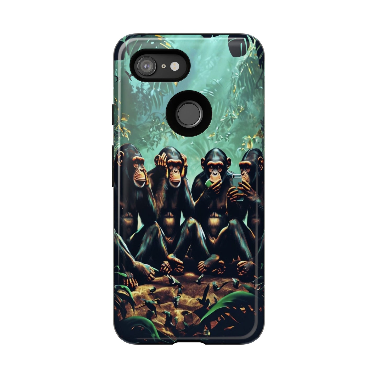 "Scroll No Evil" Mobile Phone Case