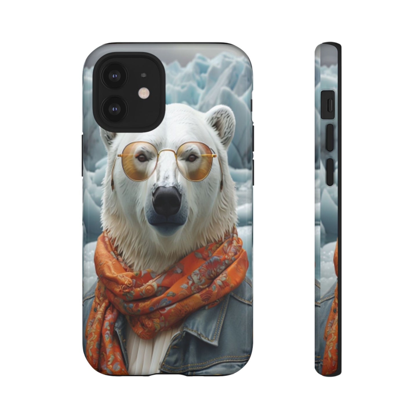 "Urban Zen Polar Bear" Mobile Phone Case