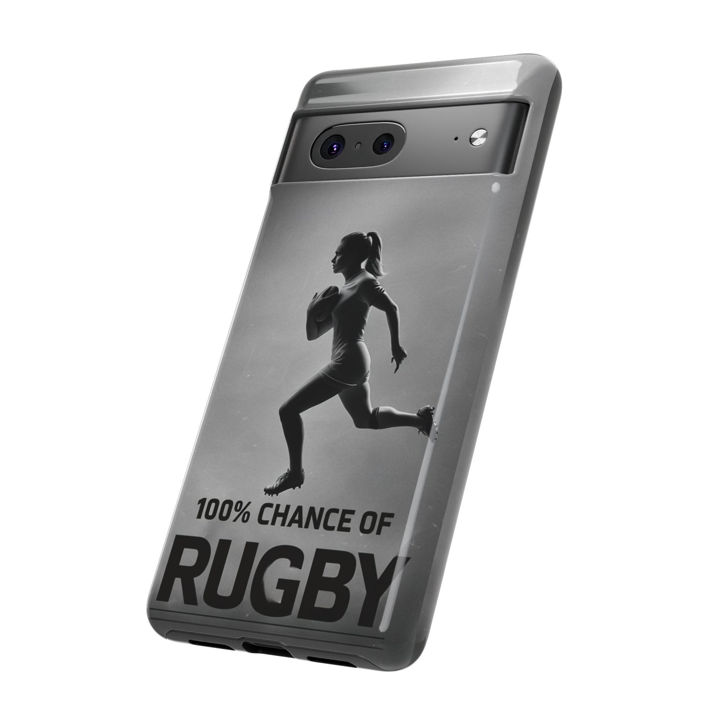 "Rain, Shine, Rugby" Mobile Phone Case