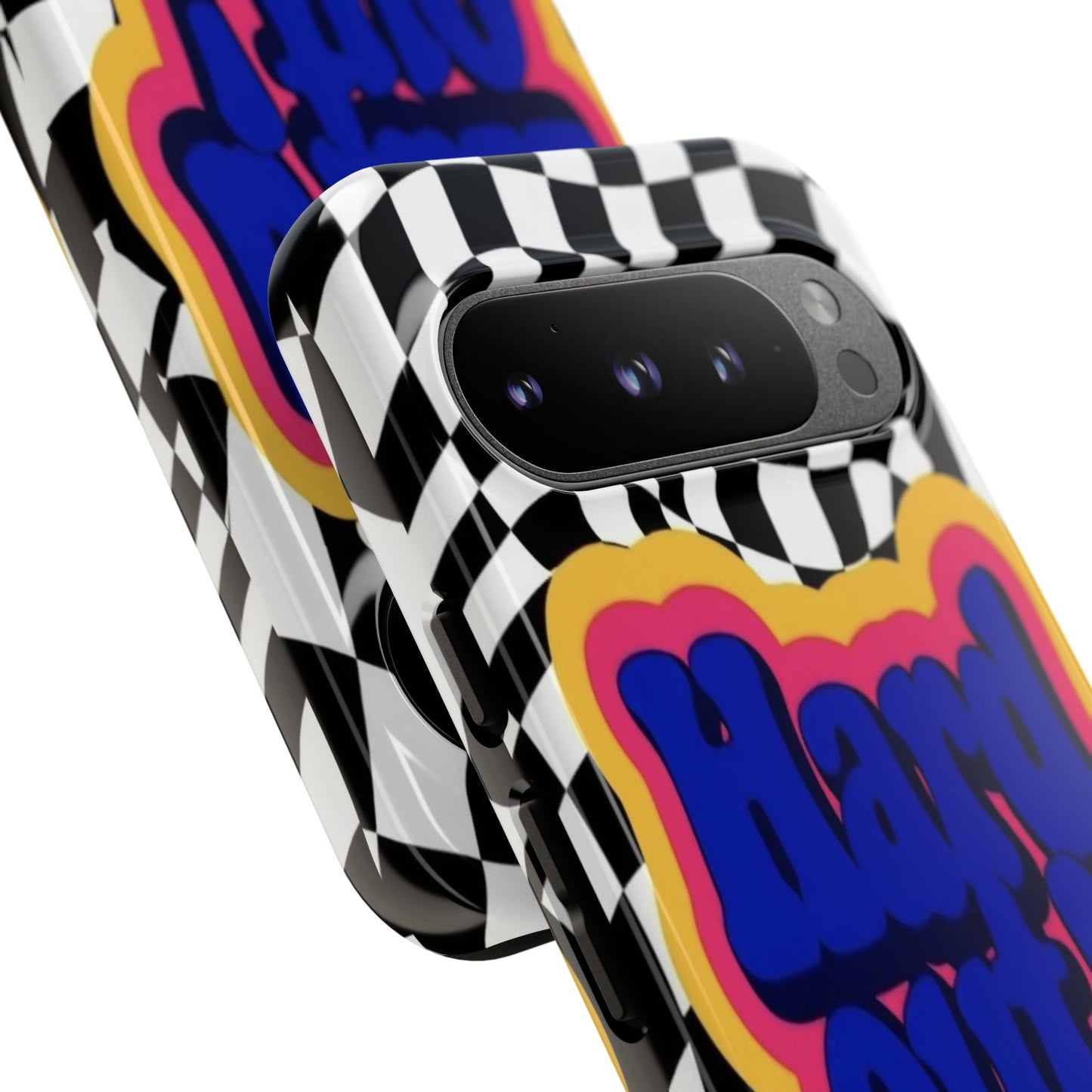 "Hard Out" Mobile Phone Case (blue)