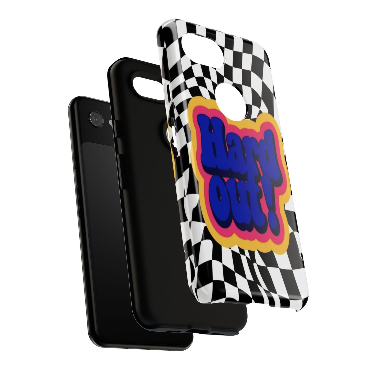 "Hard Out" Mobile Phone Case (blue)