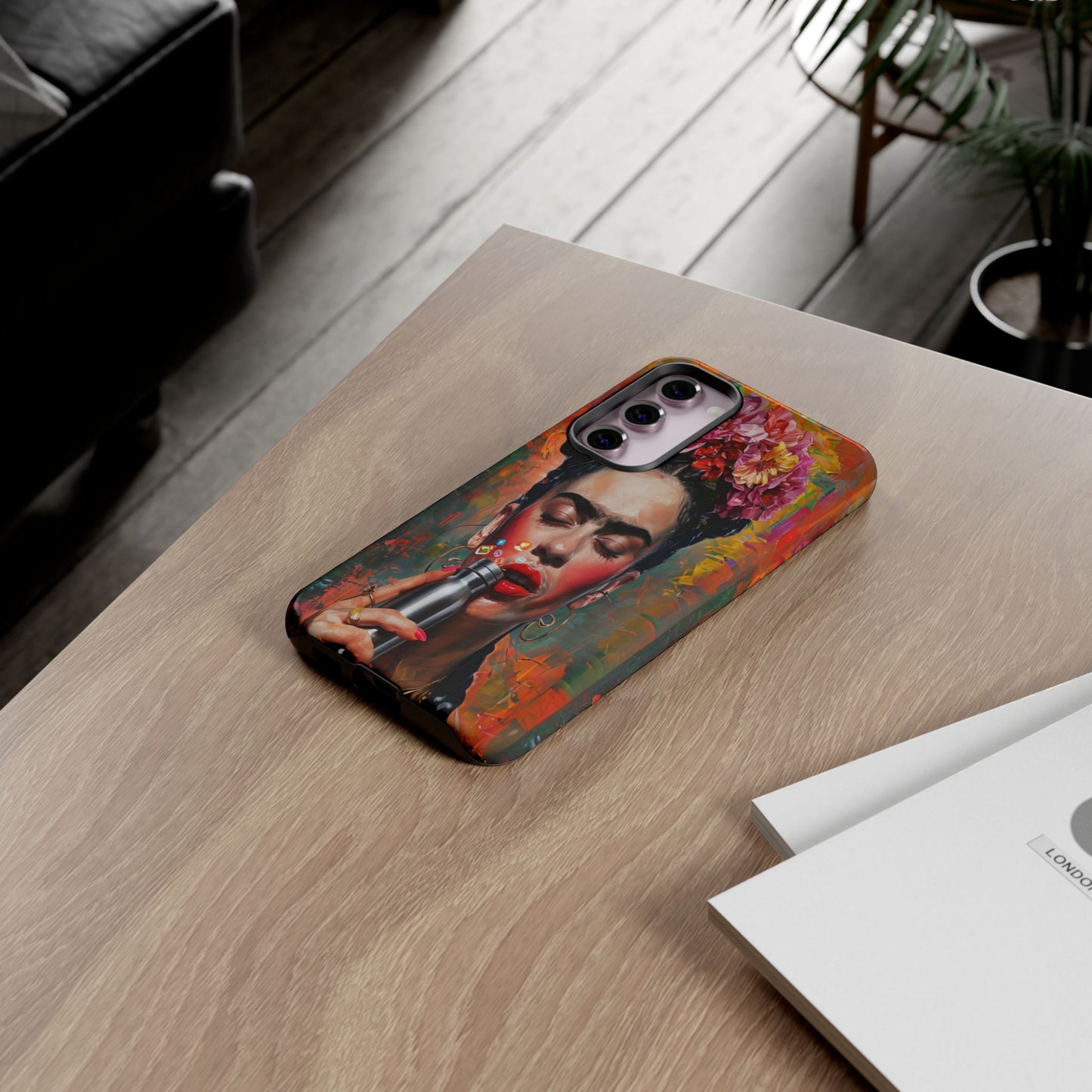 "Frida with a Flask" Mobile Phone Case