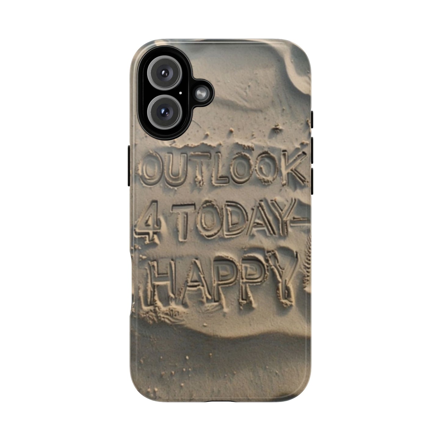 "Life is Short.  Be Happy" Mobile Phone Case