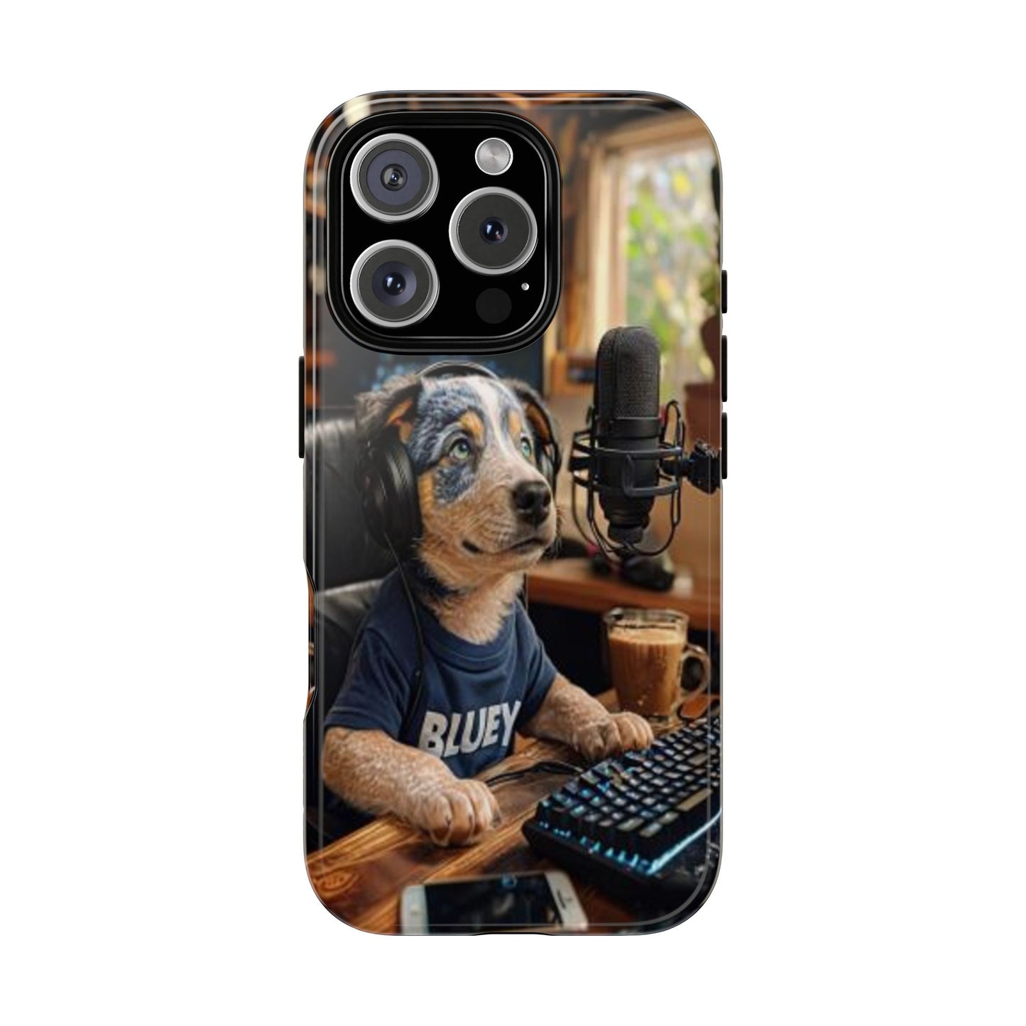 "Blue Heeler - a Tribute to Bluey" Mobile Phone Case