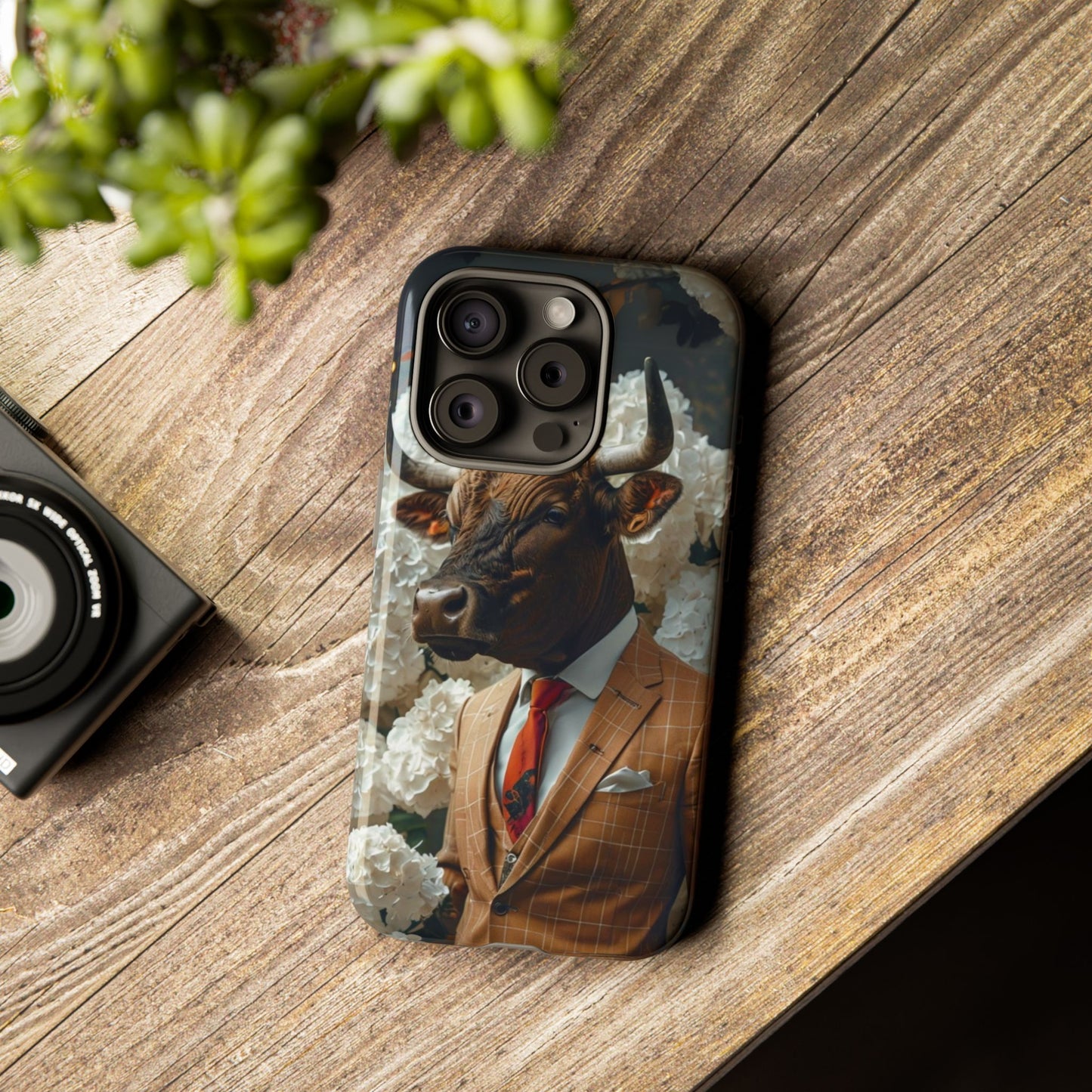 "The Genteel Bull" Mobile Phone Case