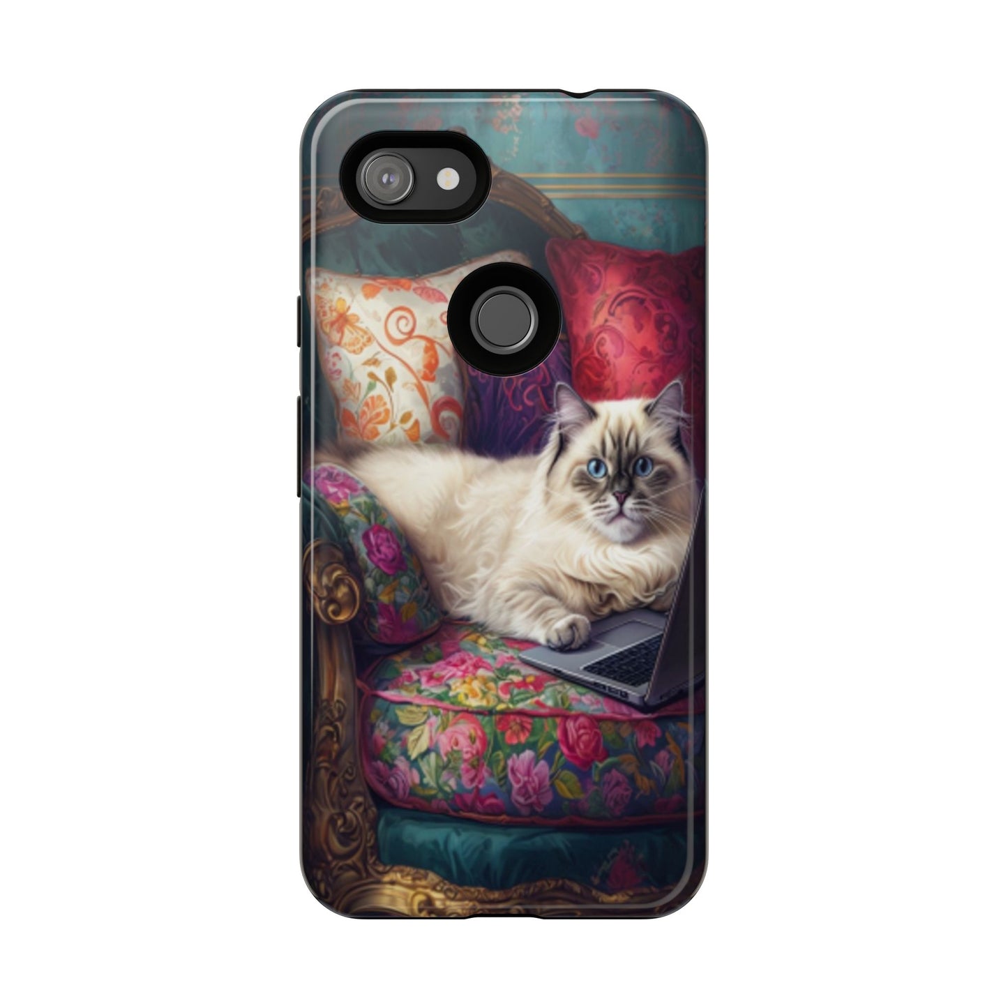 "Purr-sian Productivity" Mobile Phone Case