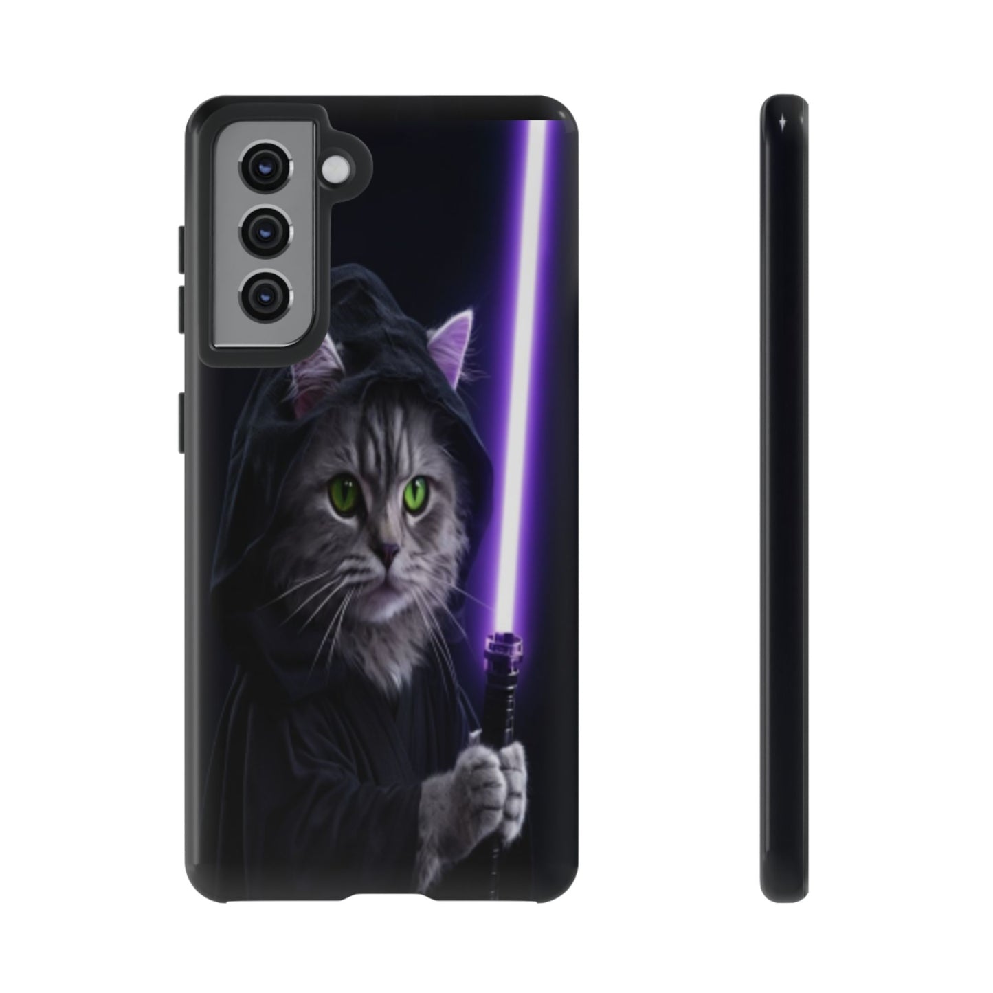 "Jedi Whisker" Mobile Phone Case (purple)