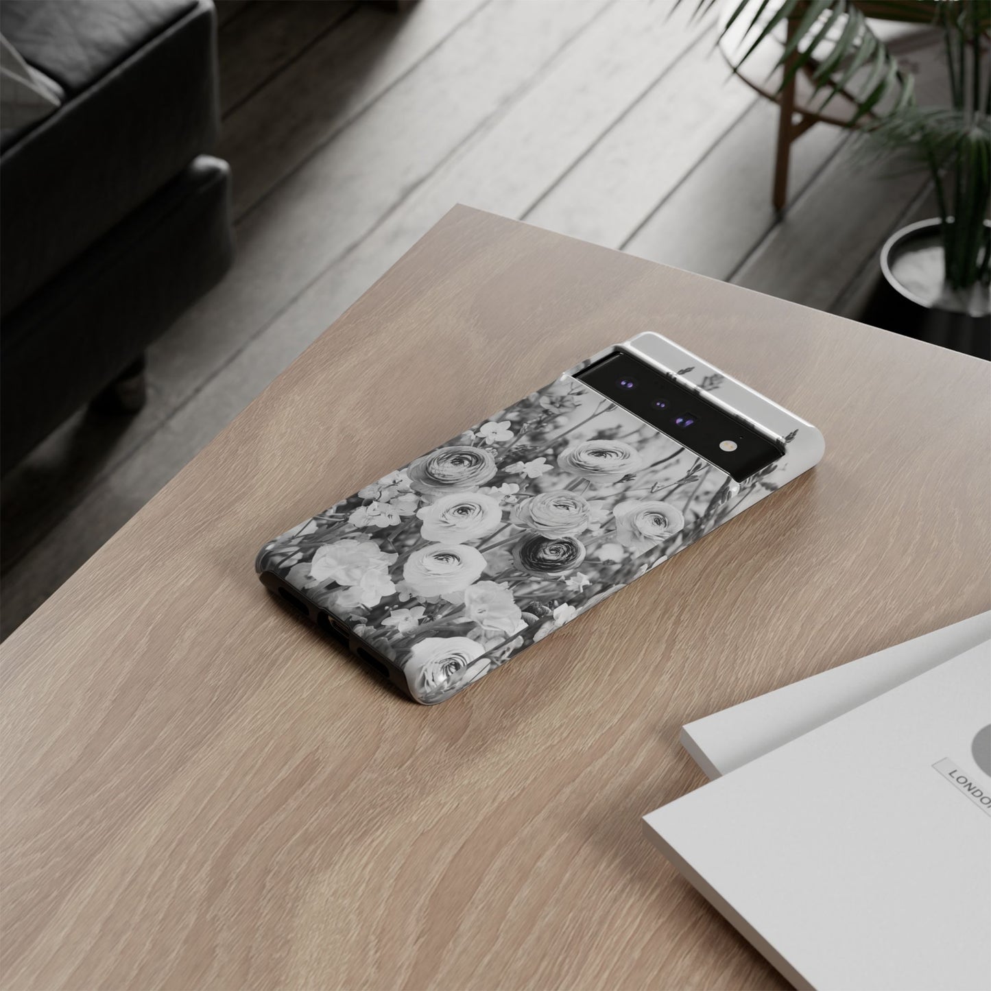 "Monochrome Muse" Mobile Phone Case