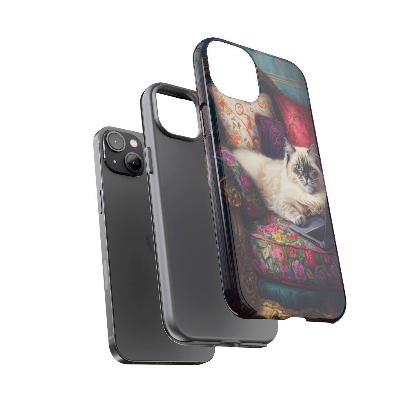 "Purr-sian Productivity" Mobile Phone Case