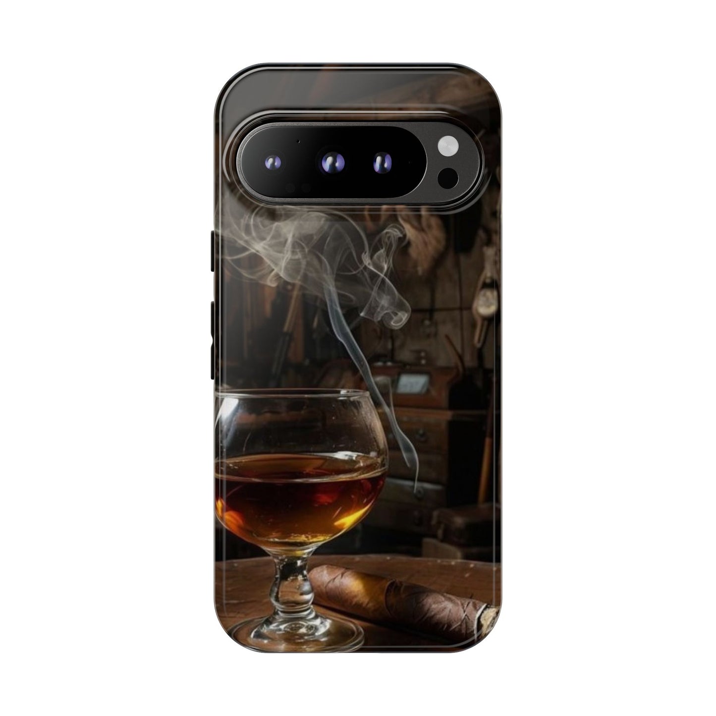 "Hot Whiskey and Cigar" Mobile Phone Case