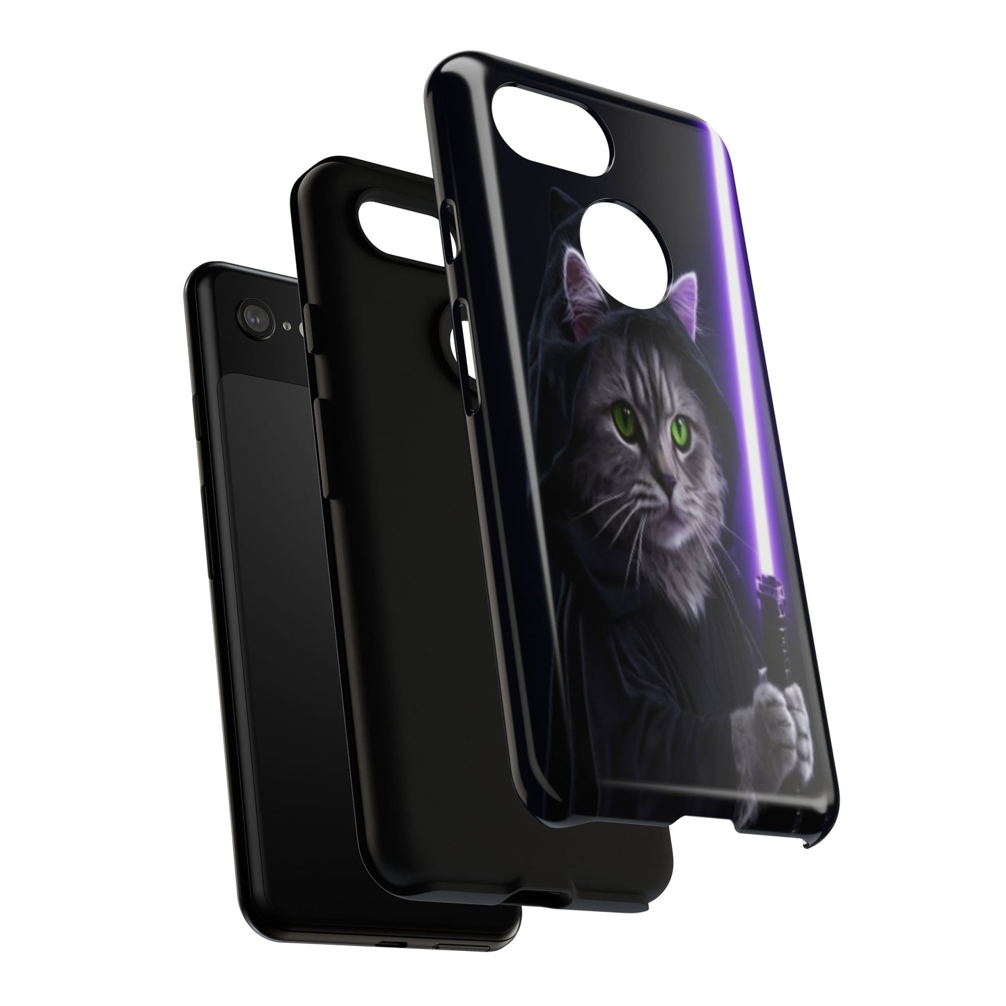 "Jedi Whisker" Mobile Phone Case (purple)