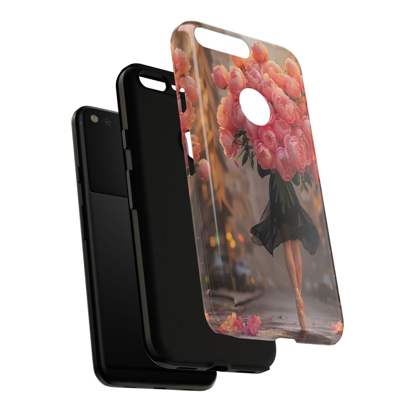"Plie and Peonies" Mobile Phone Case