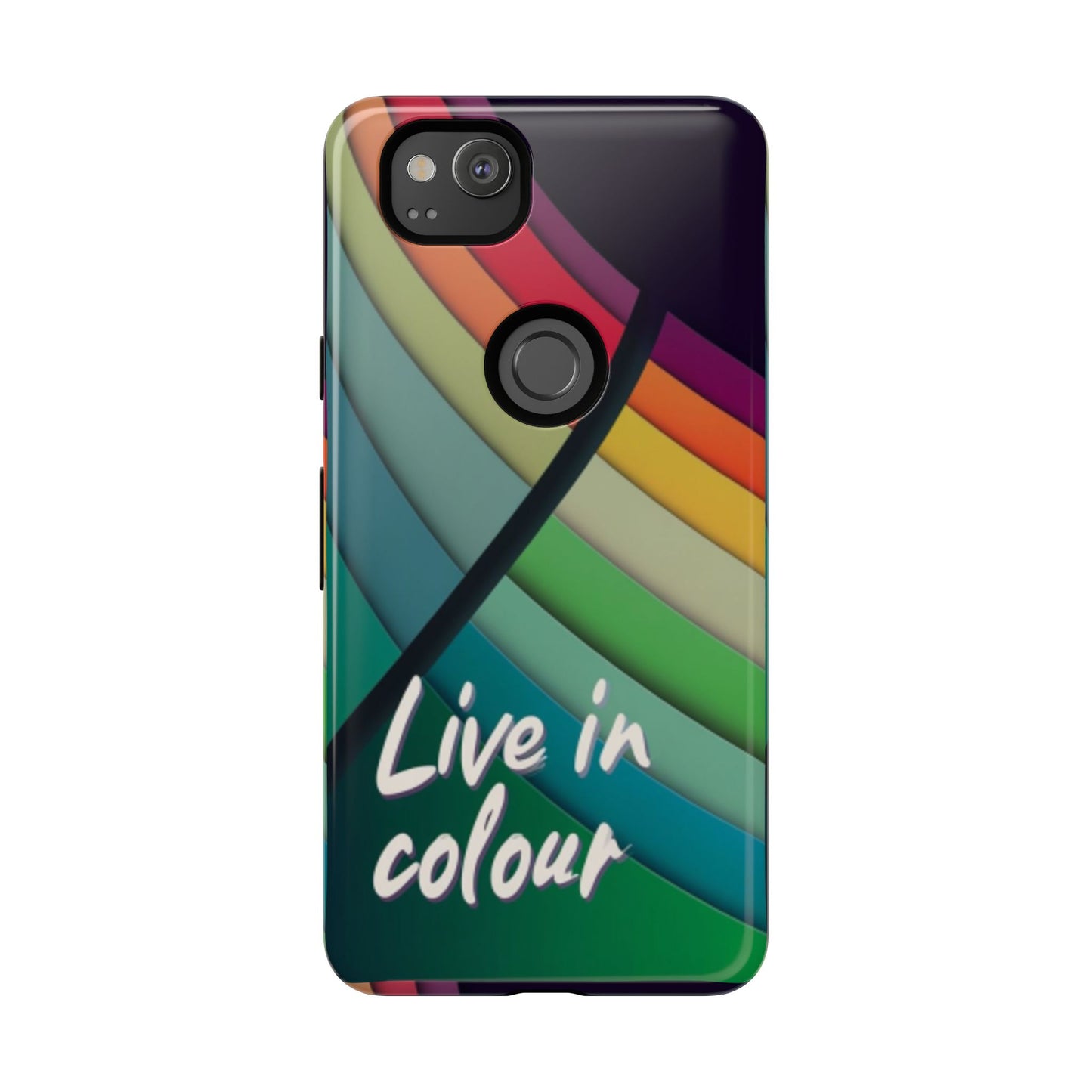 "Live in Colour" Mobile Phone Case