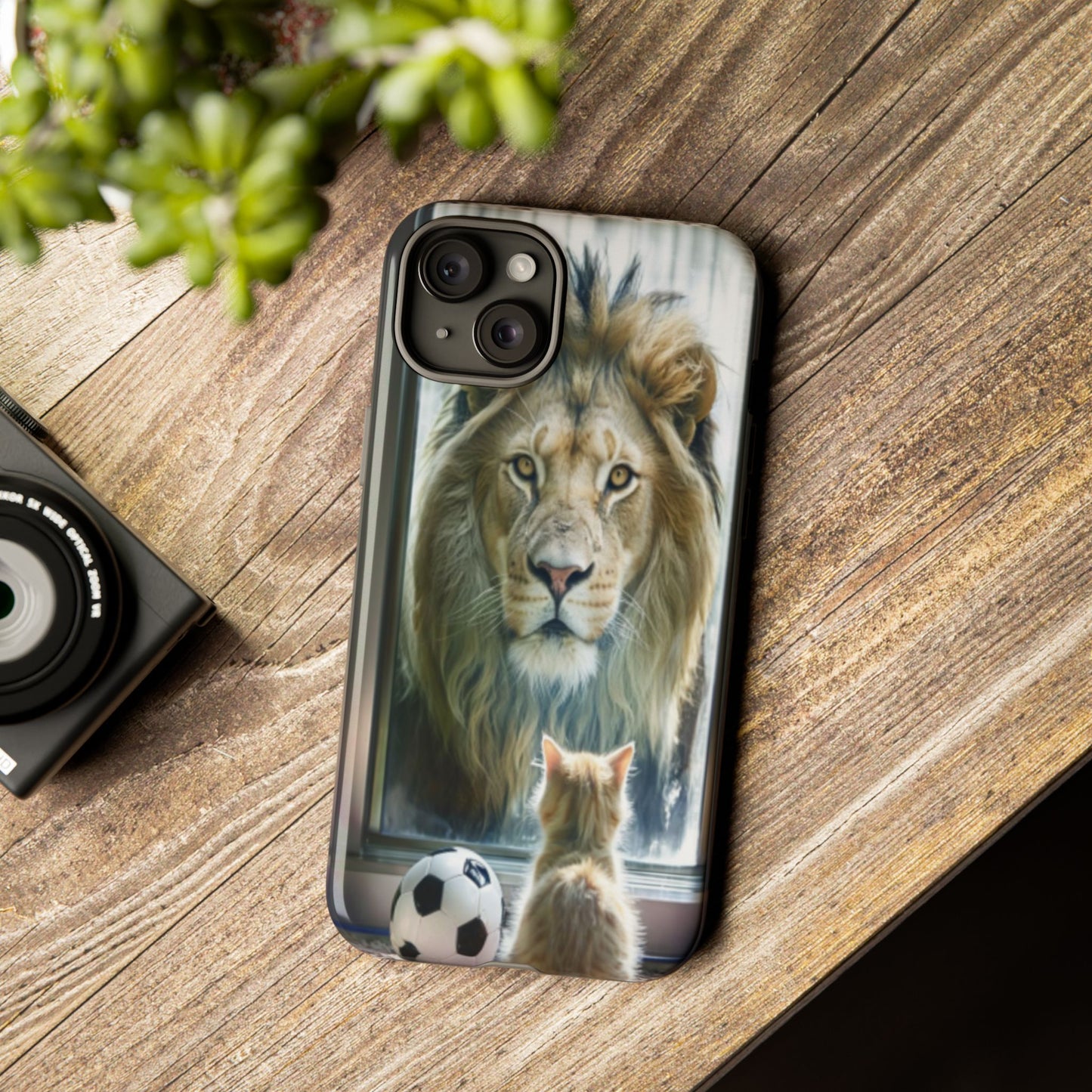 "The Lion Within" Mobile Phone Case (soccer)