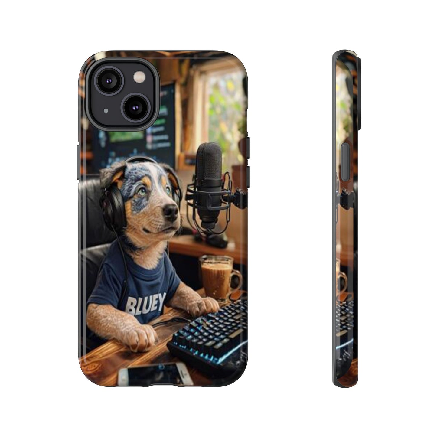 "Blue Heeler - a Tribute to Bluey" Mobile Phone Case