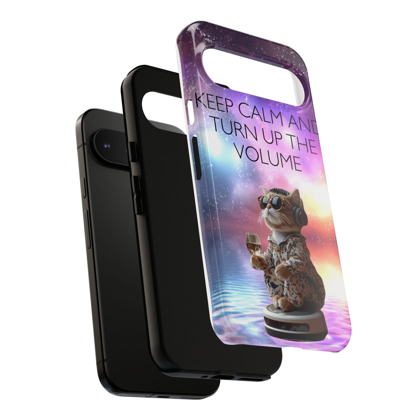 "Keep calm and turn up the Volume" Mobile Phone Case (mix)