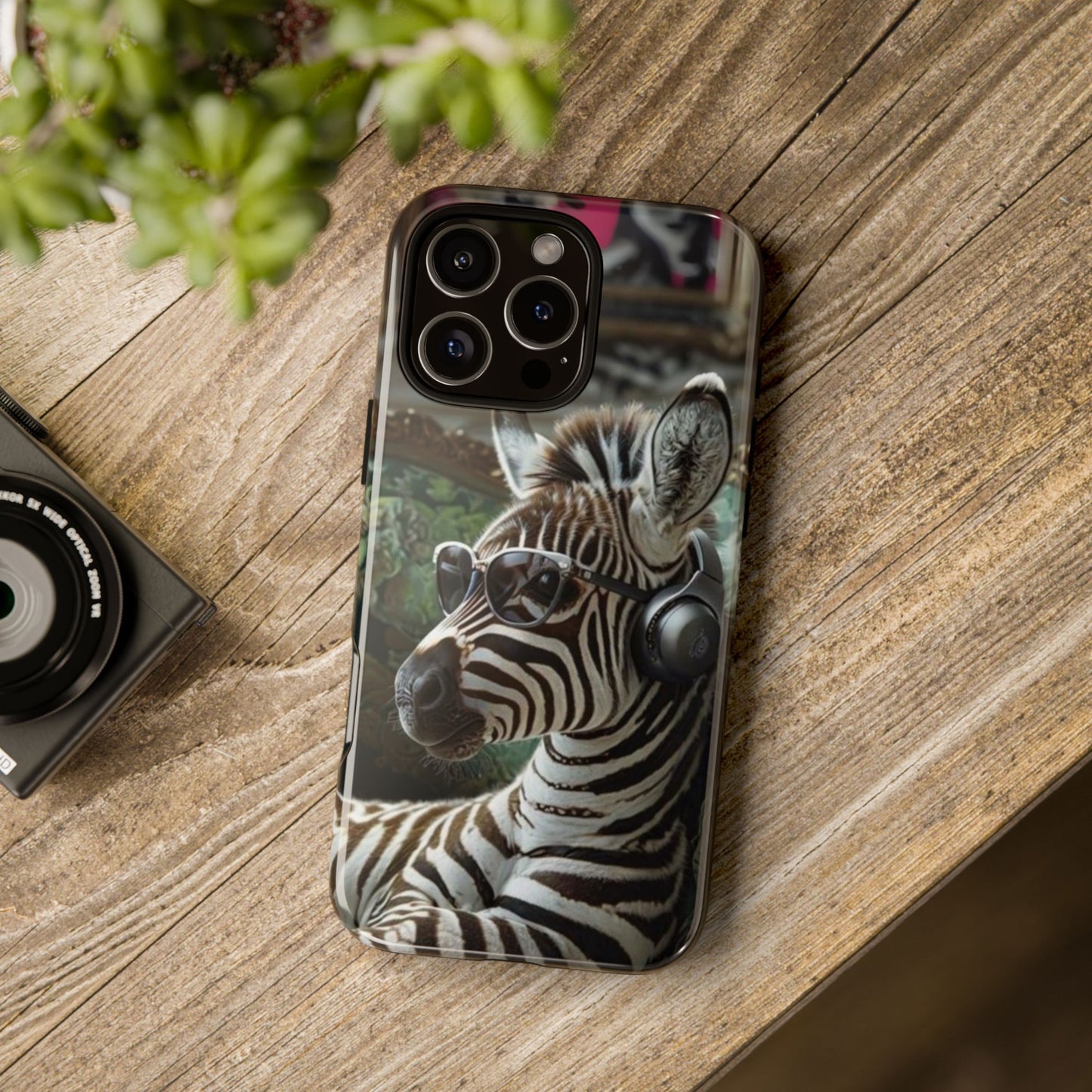 "Zebra Beats" Mobile Phone Case