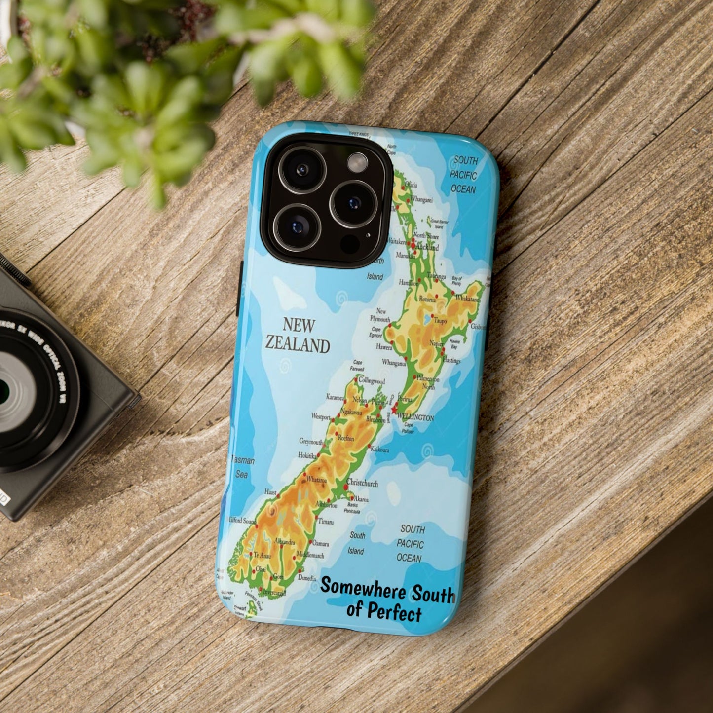 "Somewhere South of Perfect" Mobile Phone Case
