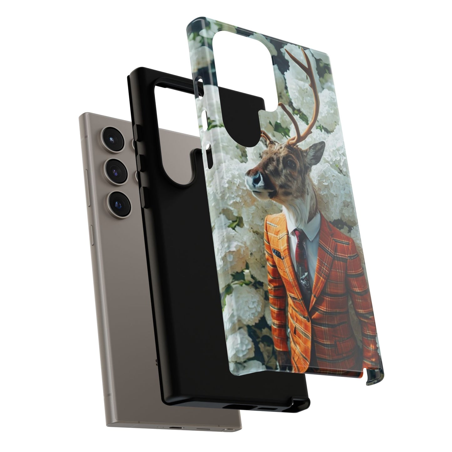 "The Stag" Mobile Phone Case (orange)