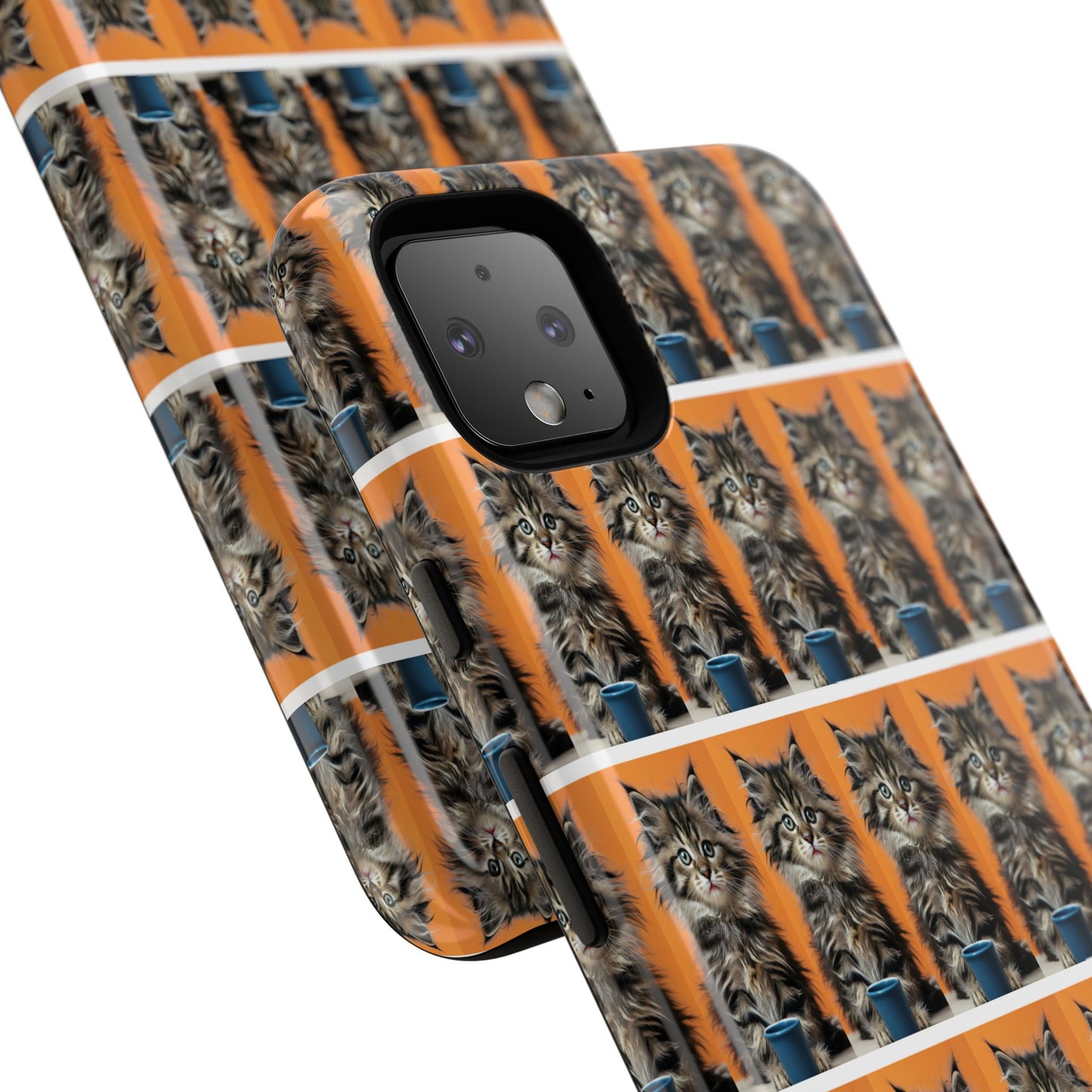 "Bad Hair, Good Coffee - we all need balance" Mobile Phone Case