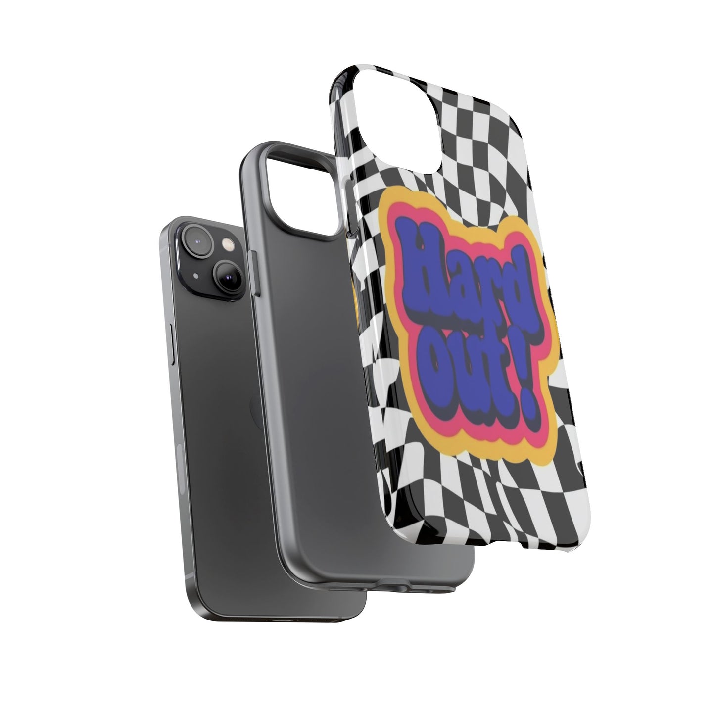 "Hard Out" Mobile Phone Case (blue)
