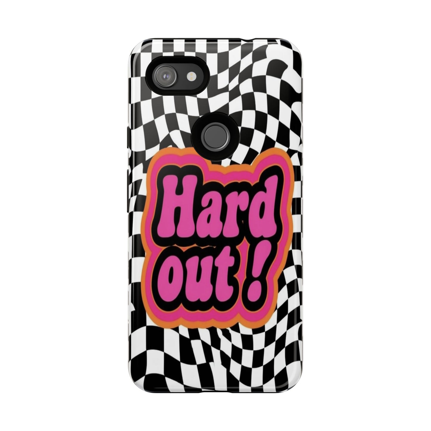 "Hard Out" Mobile Phone Case (pink)